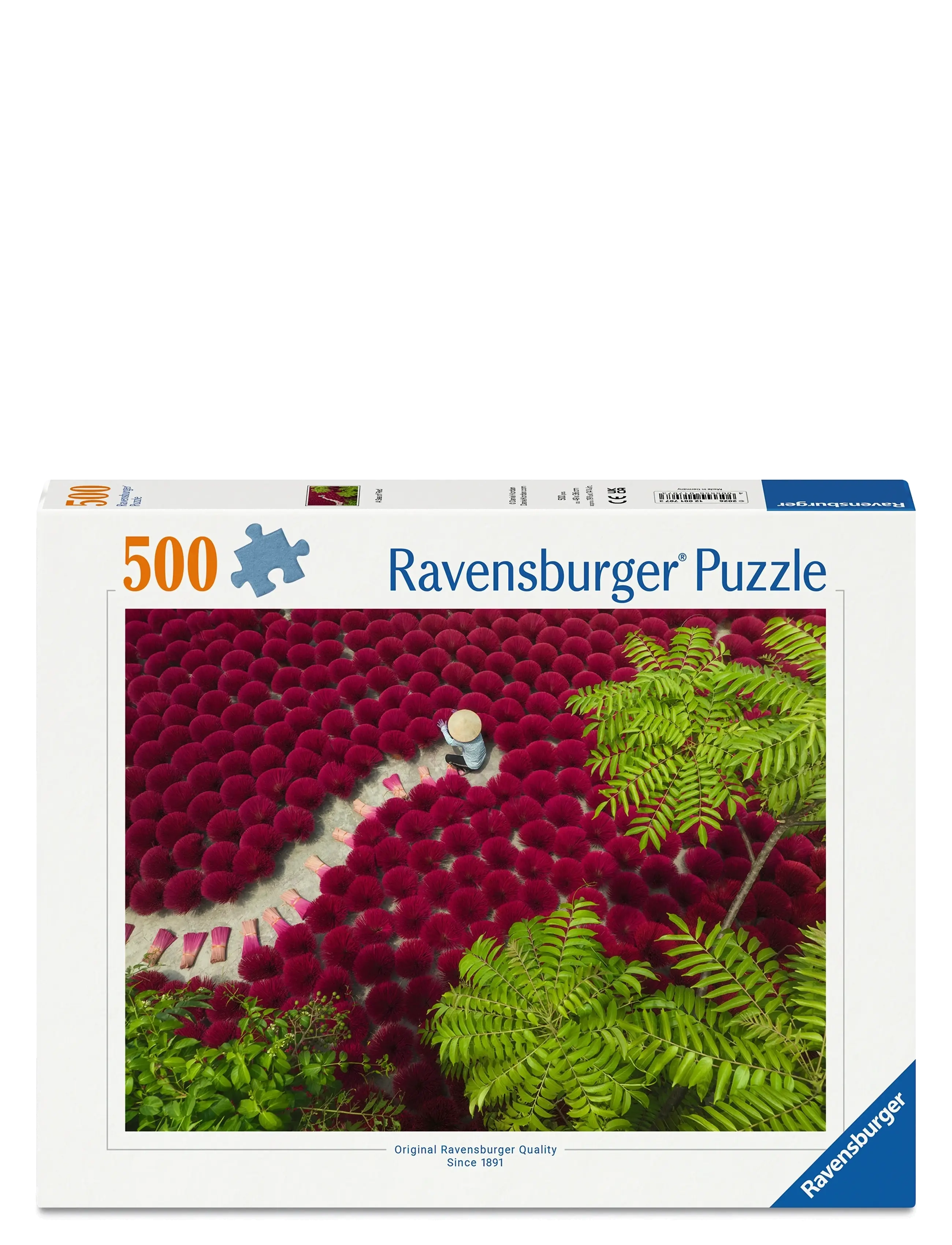 Ravensburger Structures of Nature 500p - Visa allt - MULTI COLOURED / red