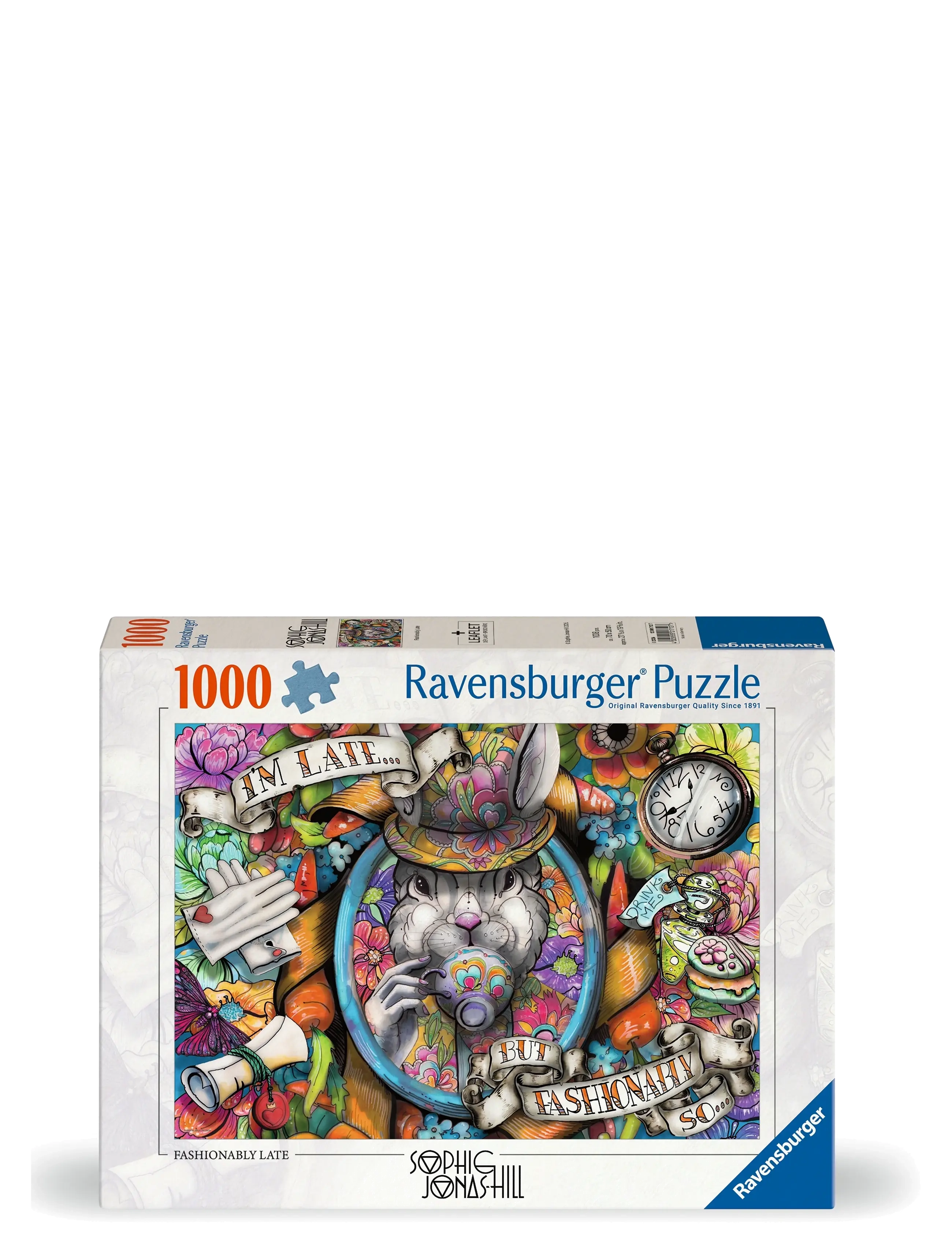 Ravensburger Fashionably Late 1000p - Legetøj - MULTI COLOURED / multi