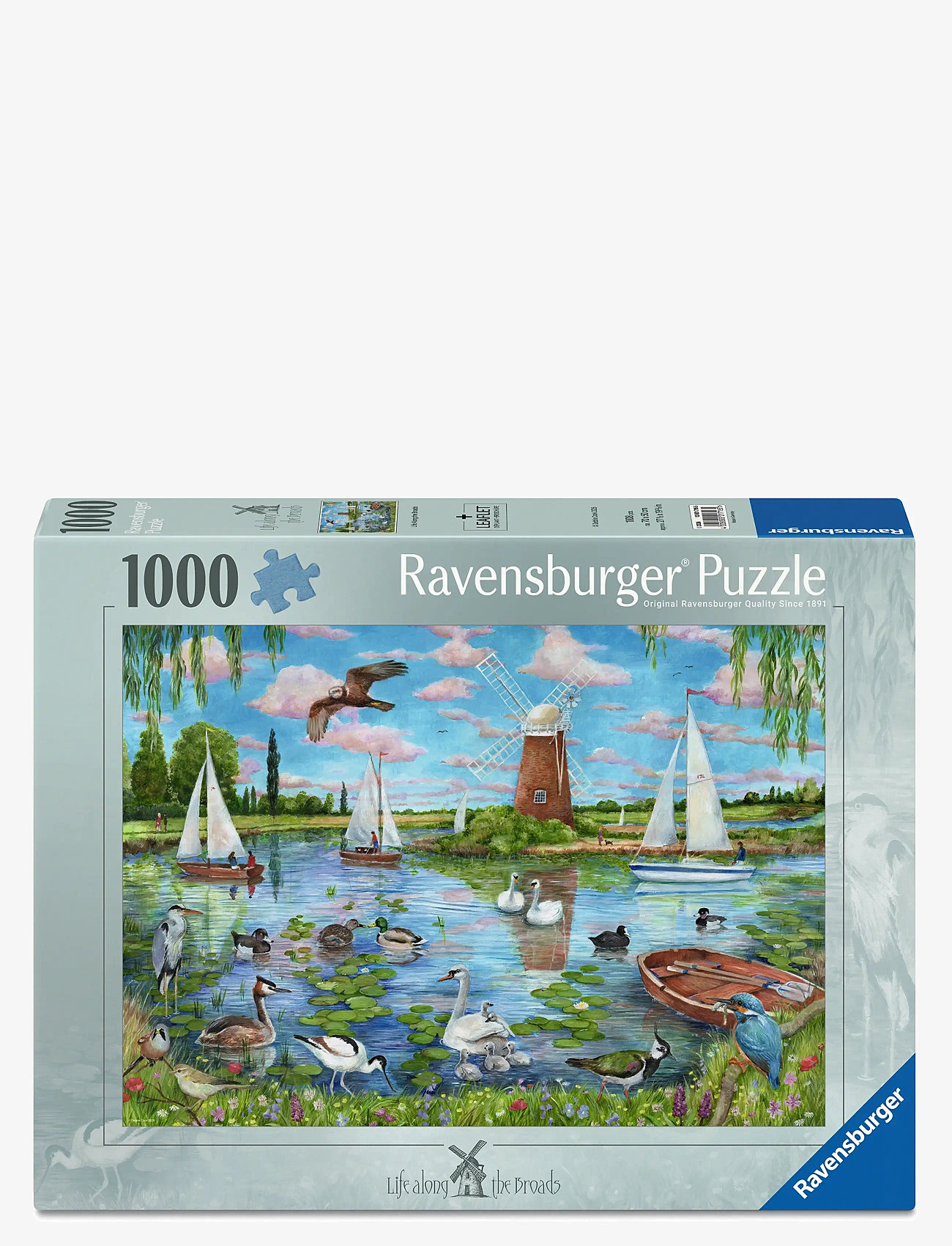 Ravensburger - Life along the Broads 1000p - klassiska pussel - multi coloured - 0