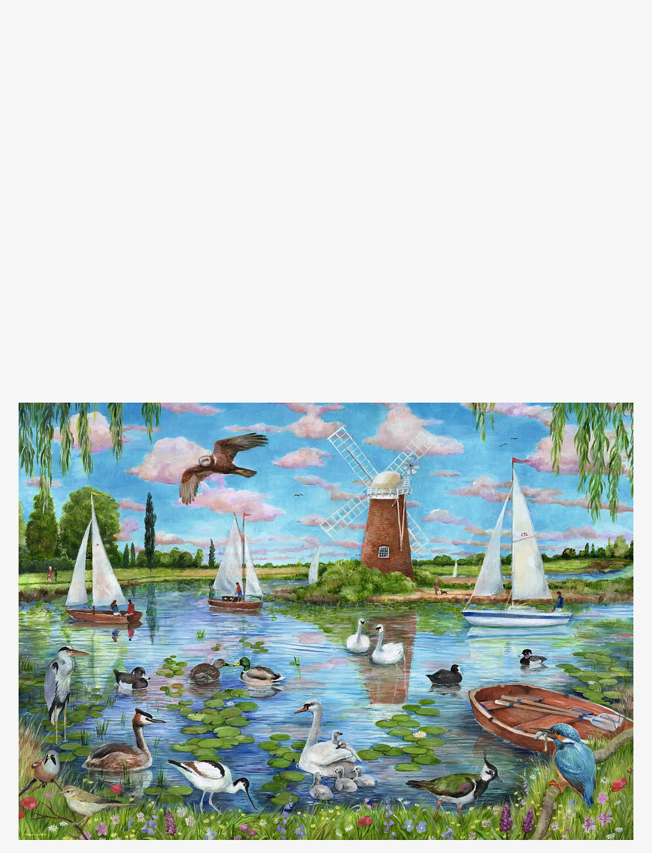 Ravensburger - Life along the Broads 1000p - klassiska pussel - multi coloured - 1