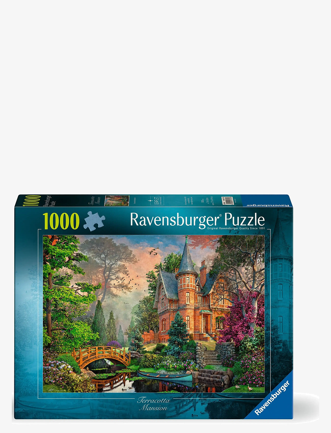 Ravensburger - Terracotta Mansion 1000p - klassiska pussel - multi coloured - 0