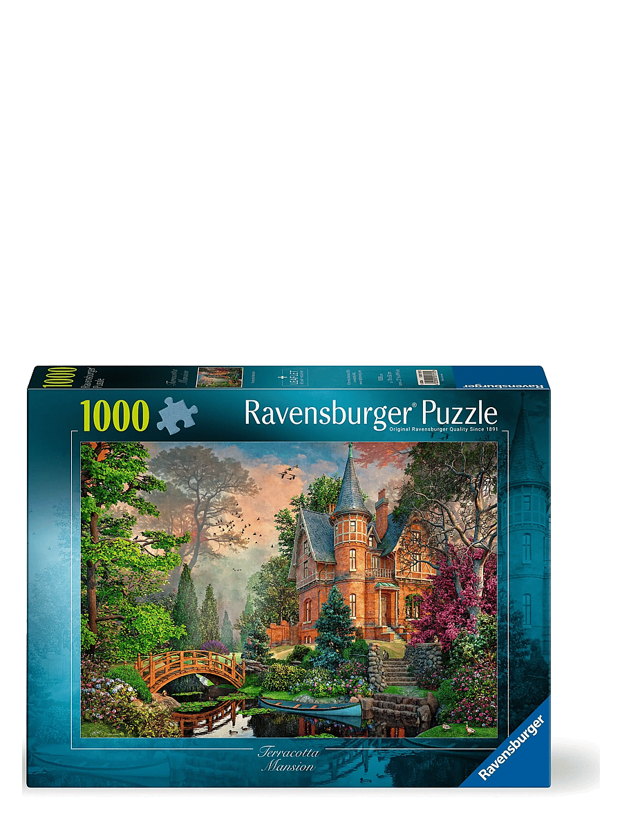 Ravensburger - Terracotta Mansion 1000p - klassísk púsl - multi coloured - 0