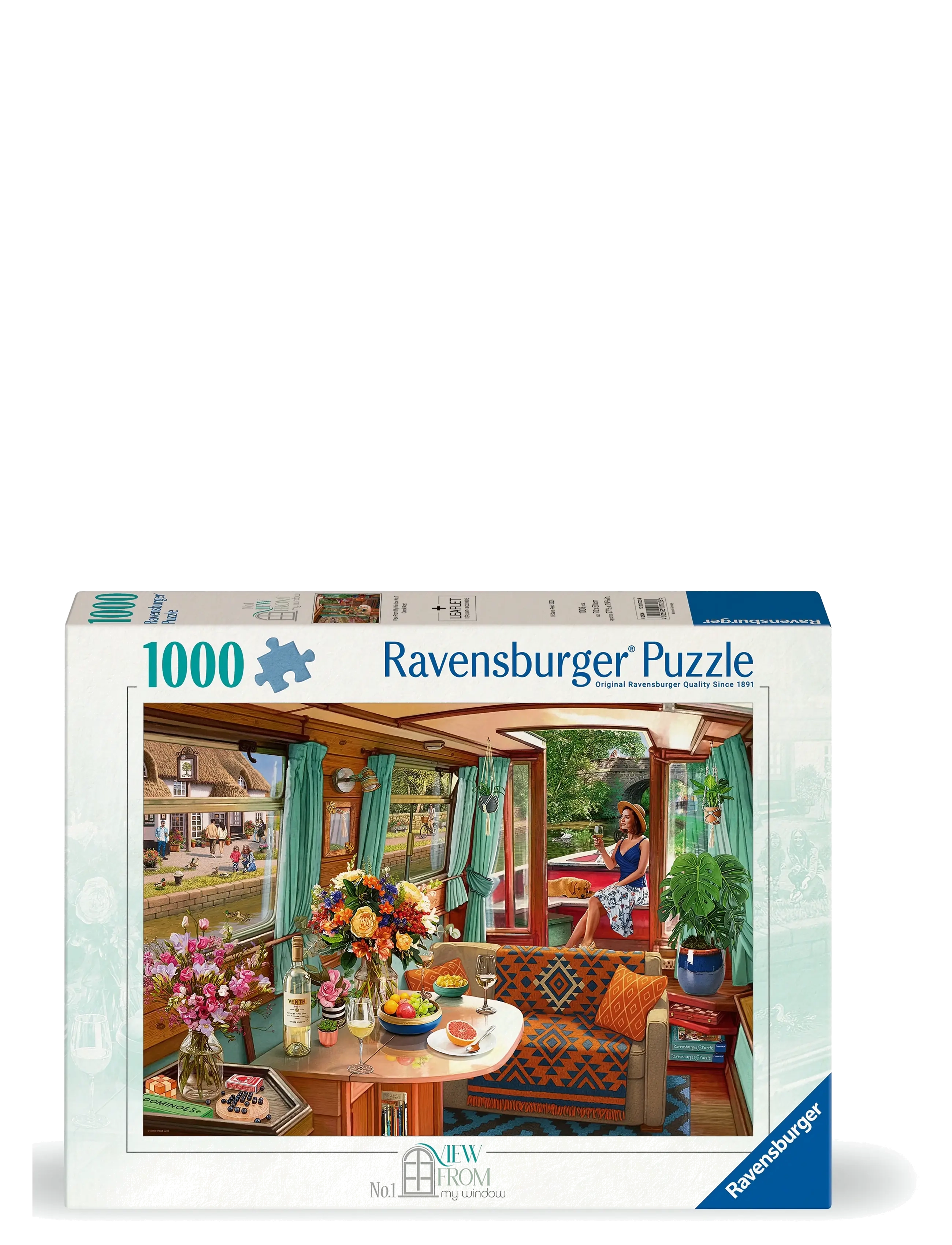 Ravensburger The View from My Window No.1 Canal 1000p - Legetøj  9+ år - MULTI COLOURED / multi