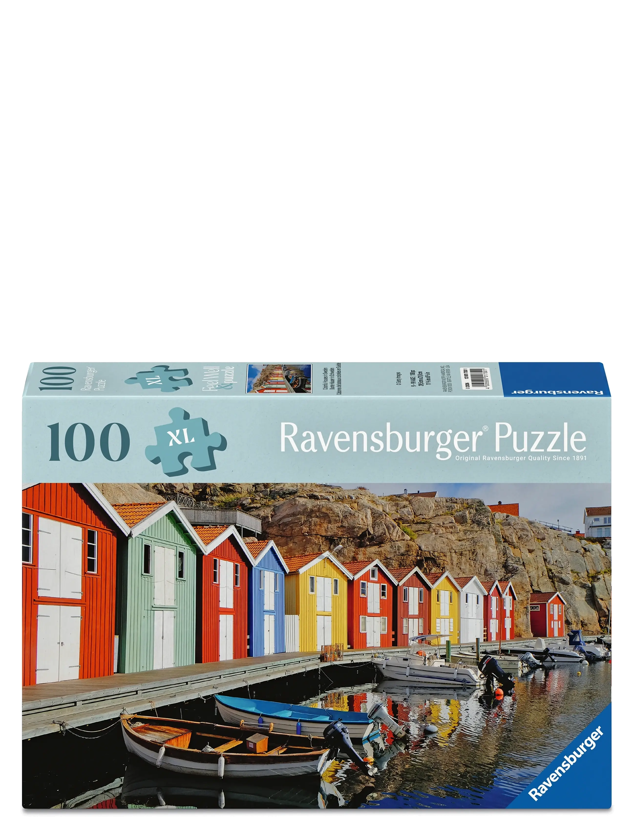 Ravensburger Colorful Houses in Sweden 100p Ad - Inredning - MULTI COLOURED / green