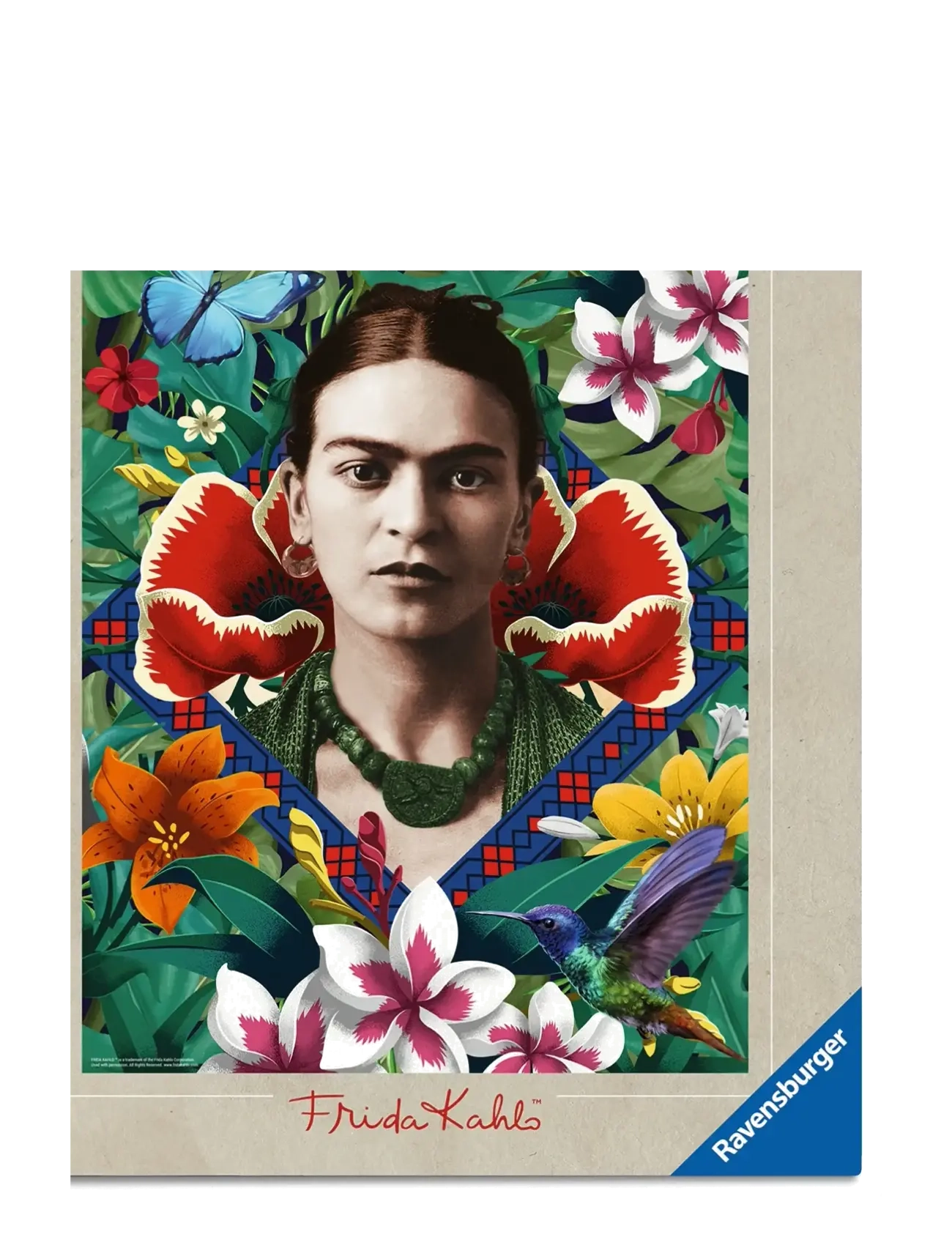 Ravensburger Frida Kahlo: Blooming Fantasy 500p - App deal - MULTI COLOURED / multi