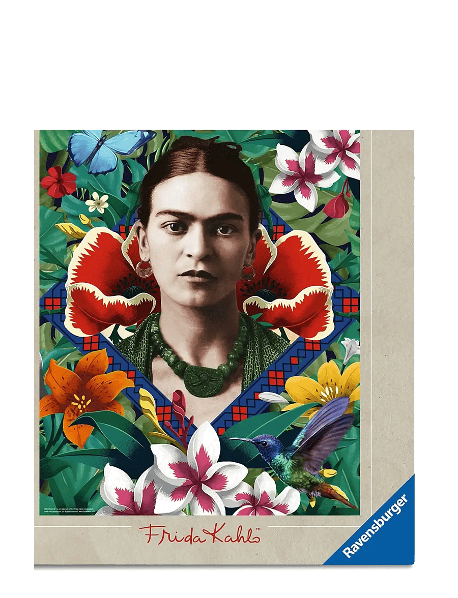 Ravensburger - Frida Kahlo: Blooming Fantasy 500p - klassísk púsl - multi coloured - 0