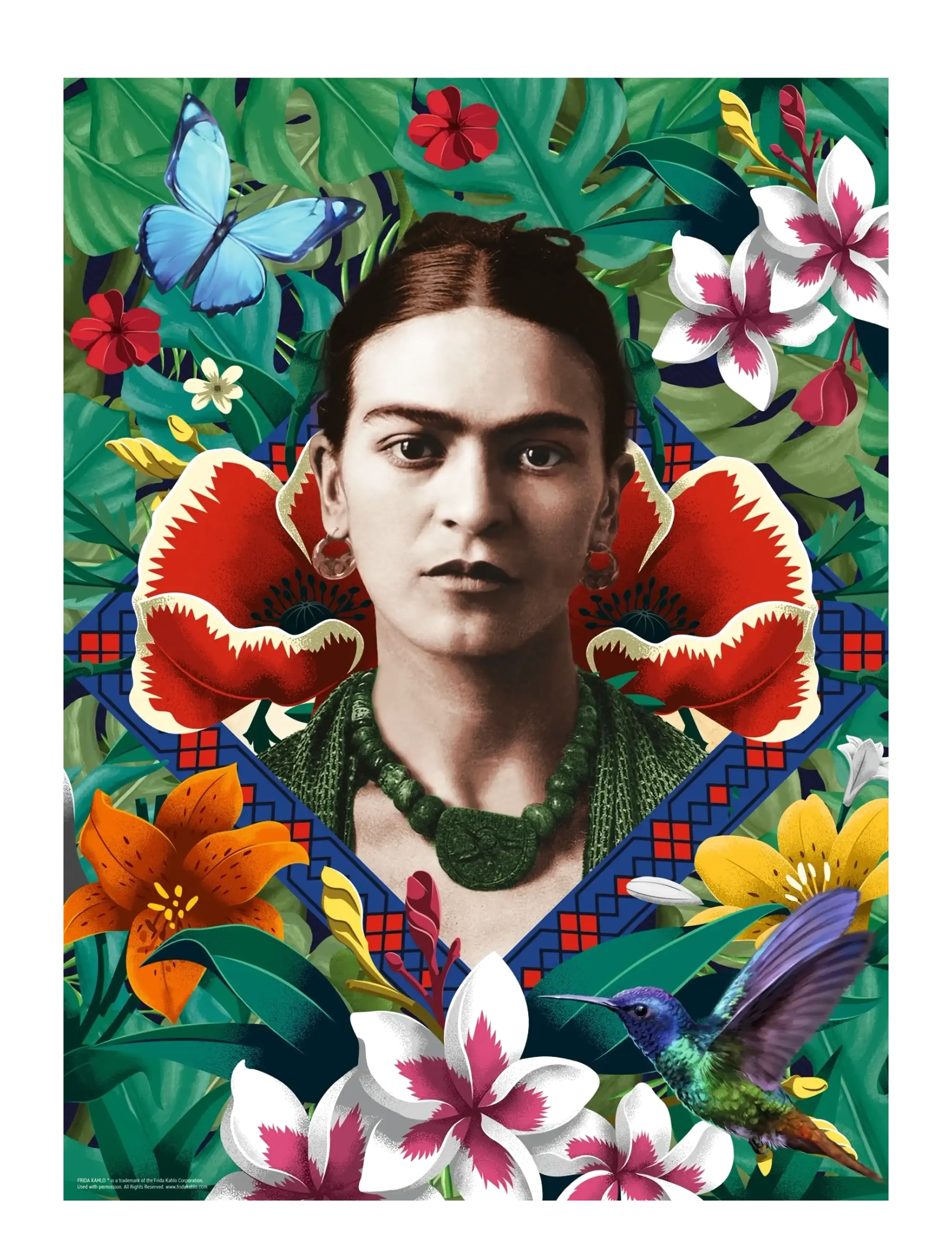 Ravensburger - Frida Kahlo: Blooming Fantasy 500p - puslespil - multi coloured - 1