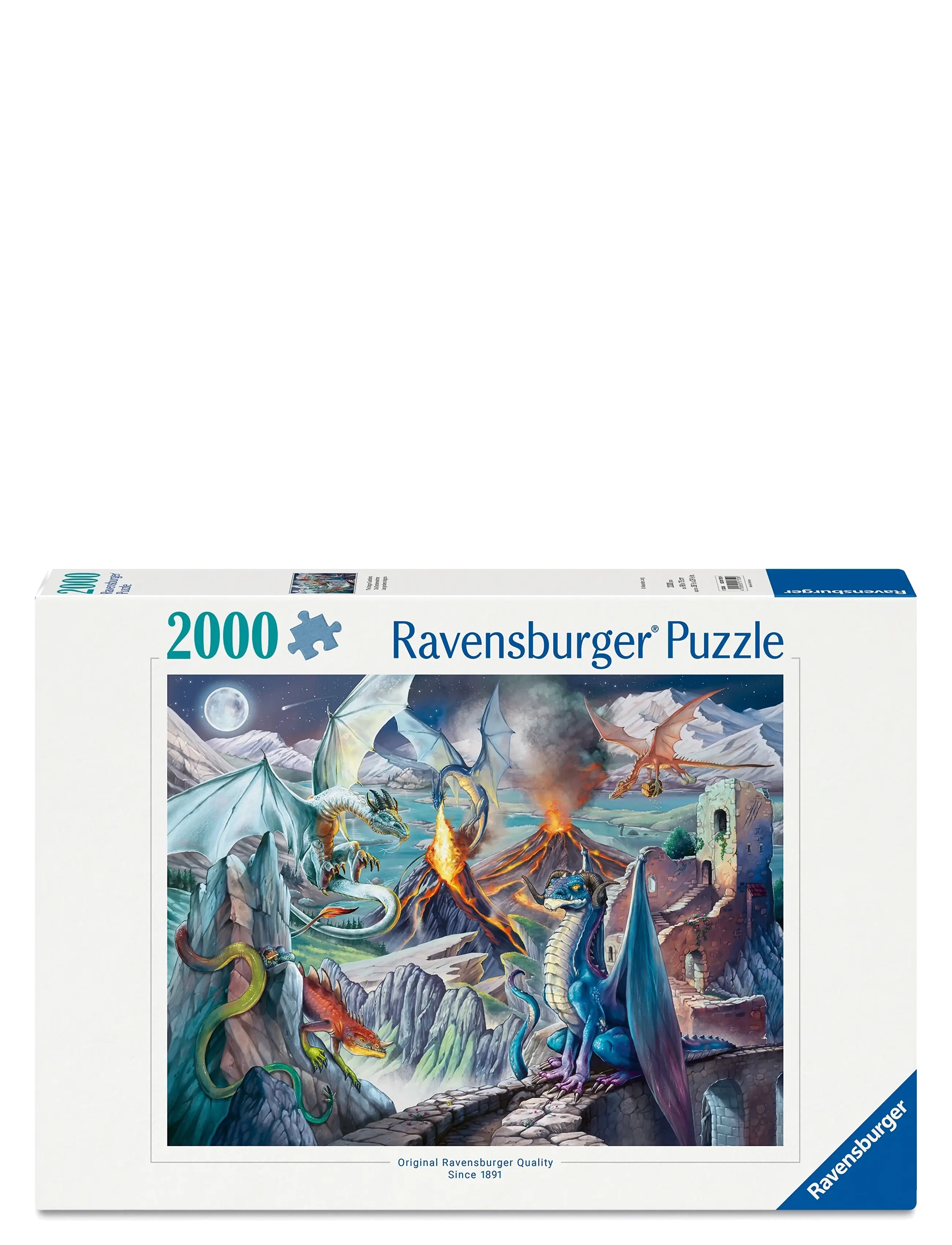 Ravensburger The Dragon Guardians 2000p - Legetøj - MULTI COLOURED / multi