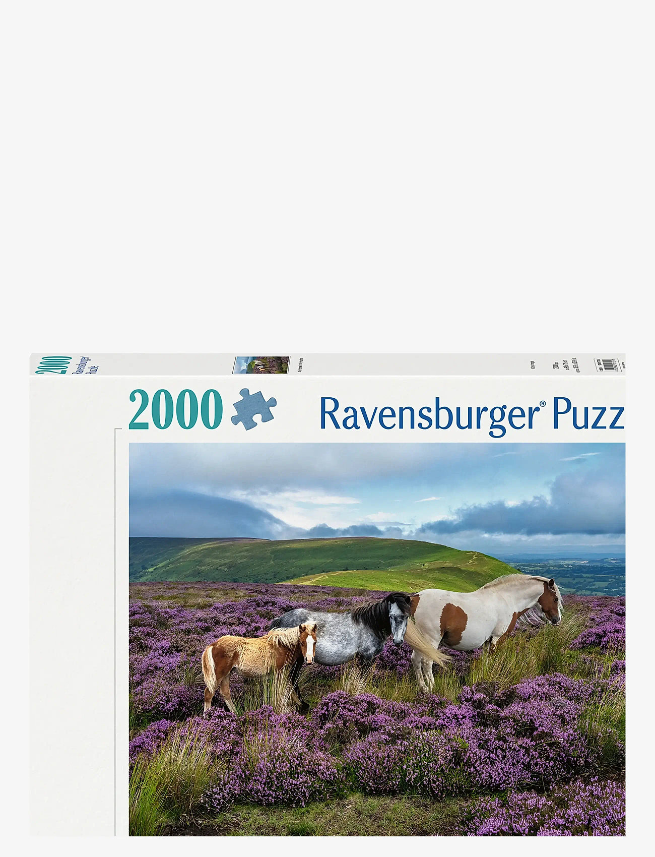 Ravensburger - Wild Horses 2000p - klassiska pussel - multi coloured - 0
