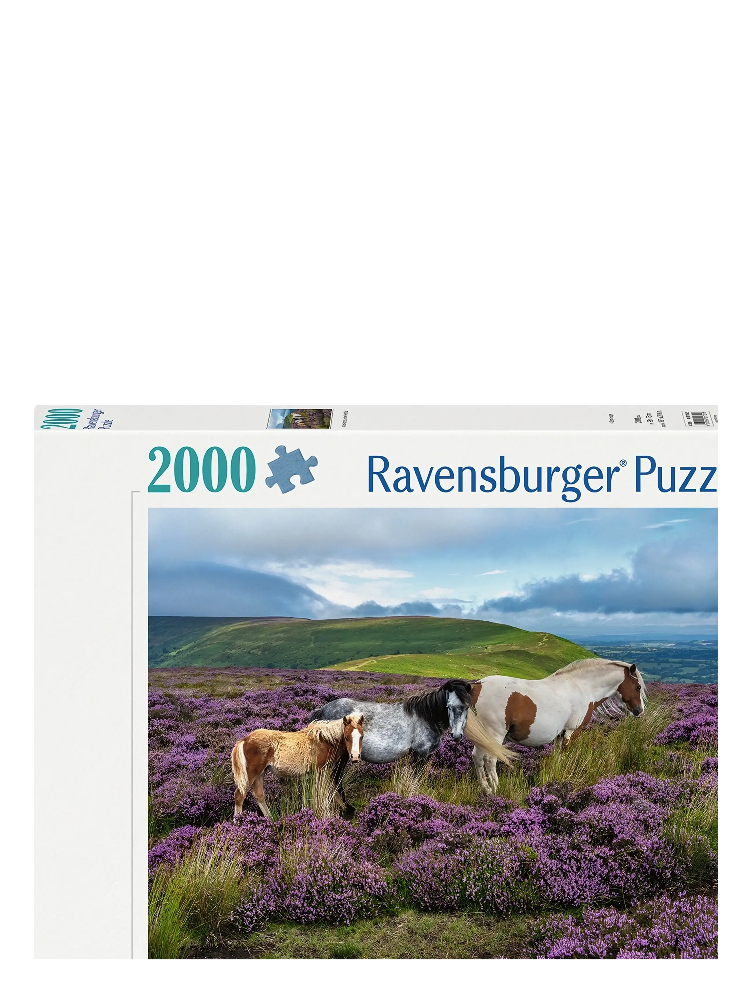 Ravensburger Wild Horses 2000p - 4 for 3 - MULTI COLOURED / purple