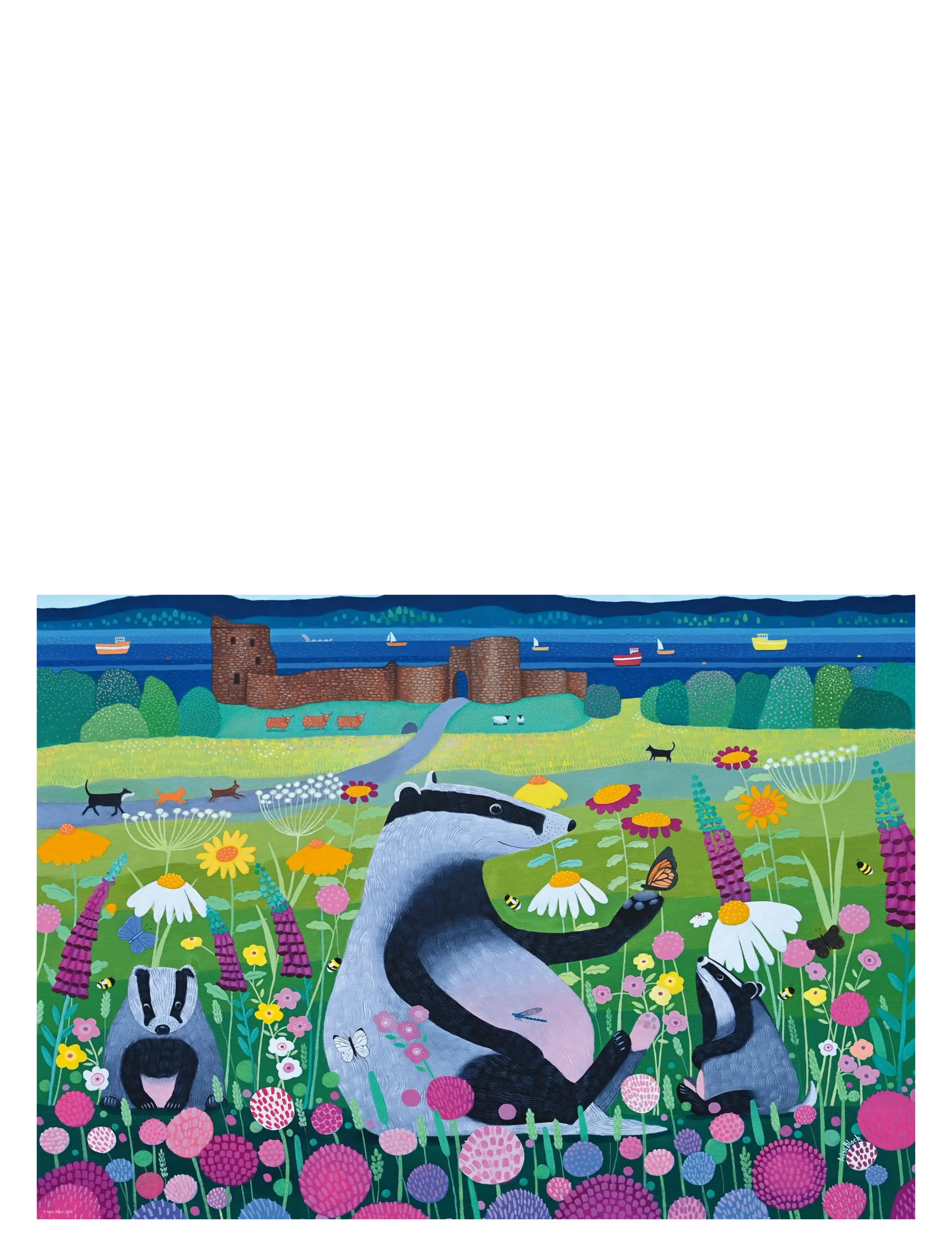 Ravensburger - Meadow Mischief 1000p - multi coloured - 1