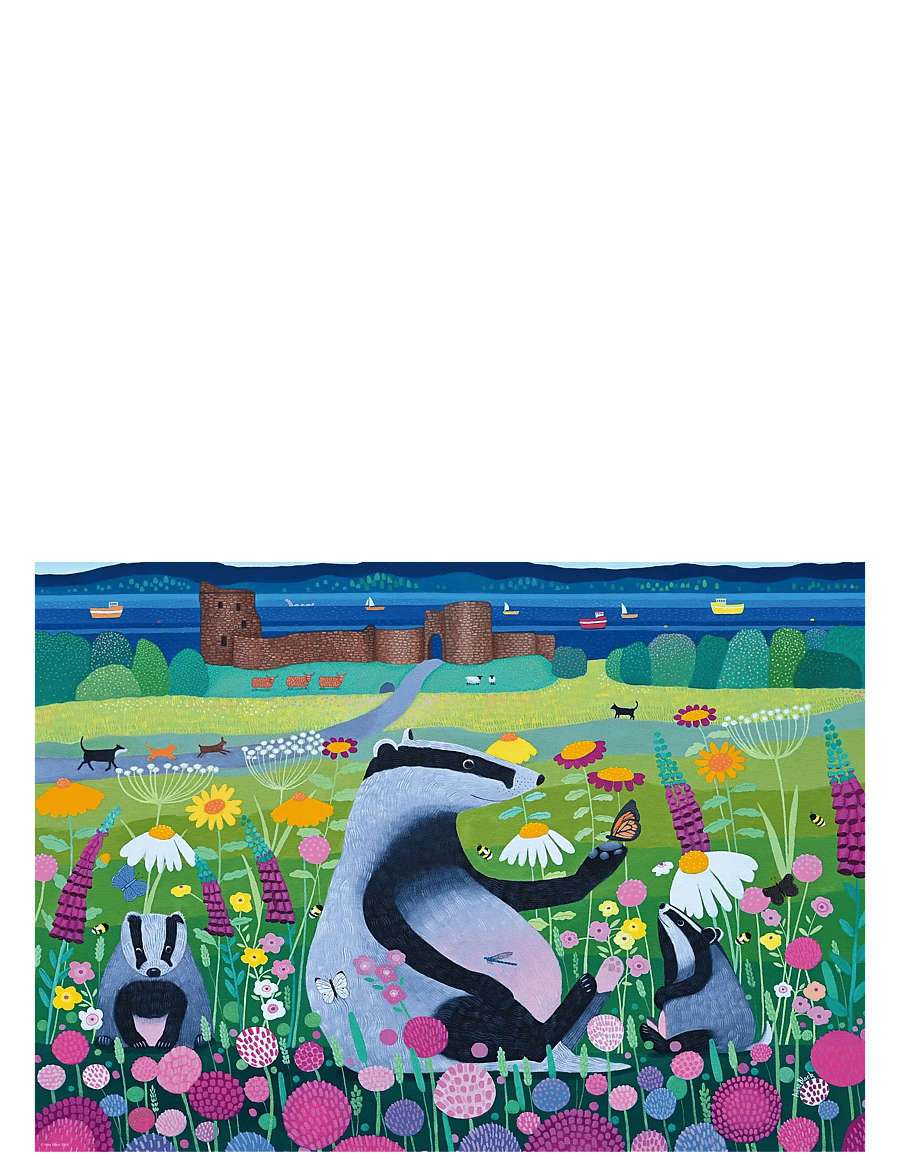 Ravensburger - Meadow Mischief 1000p - klassiset palapelit - multi coloured - 1