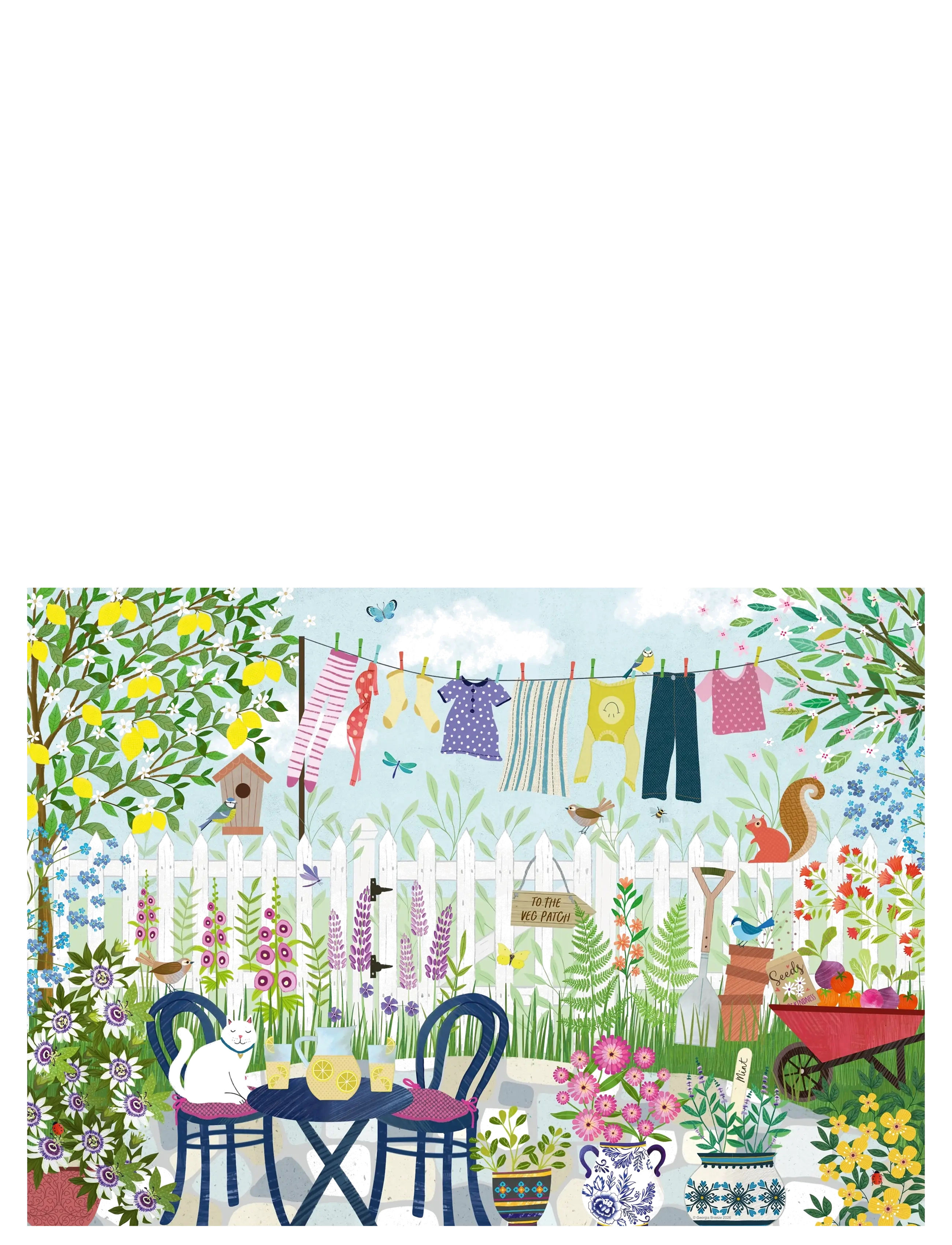 Ravensburger - Summer Garden 1000p - multi coloured - 1