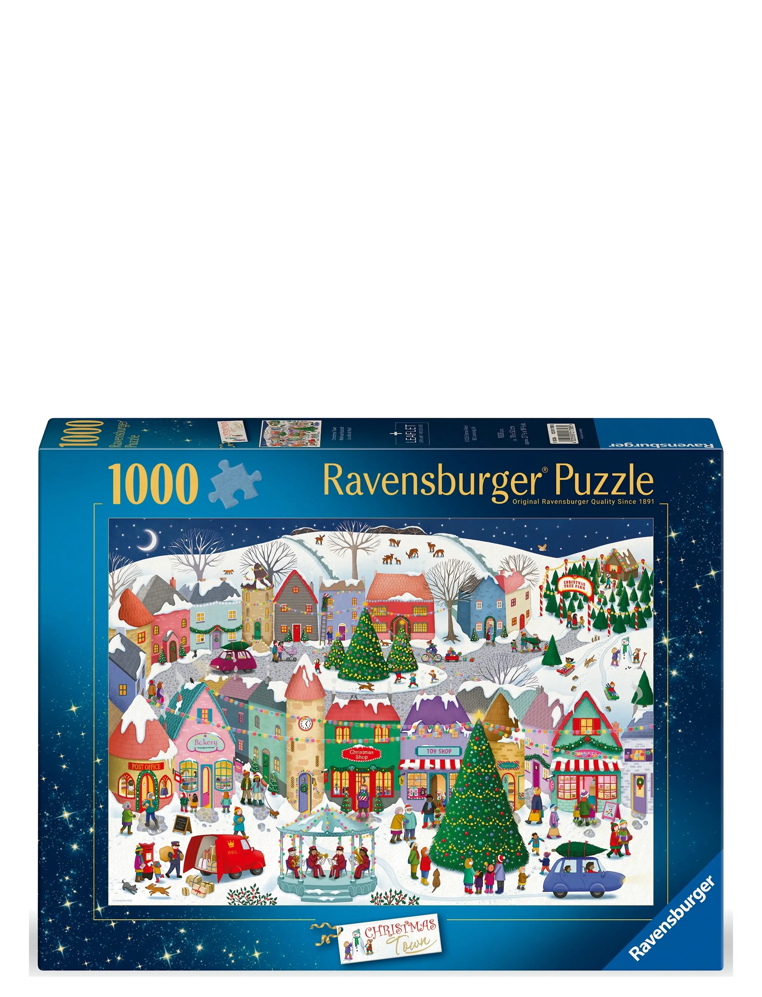 Ravensburger Christmas Town 1000p - Legetøj  9+ år - MULTI COLOURED / multi
