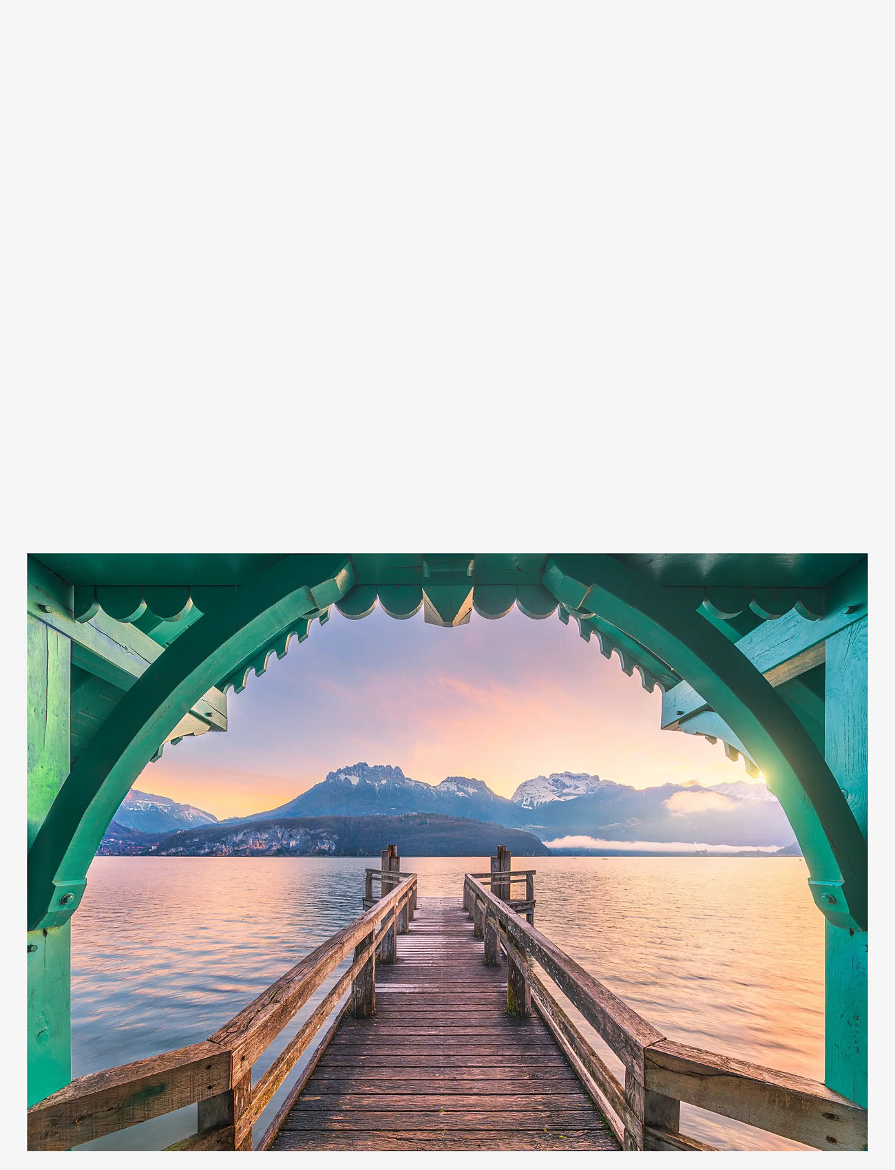 Ravensburger - Footbridge at Lac d'Annecy 1000p - klassiske puslespil - multi coloured - 1