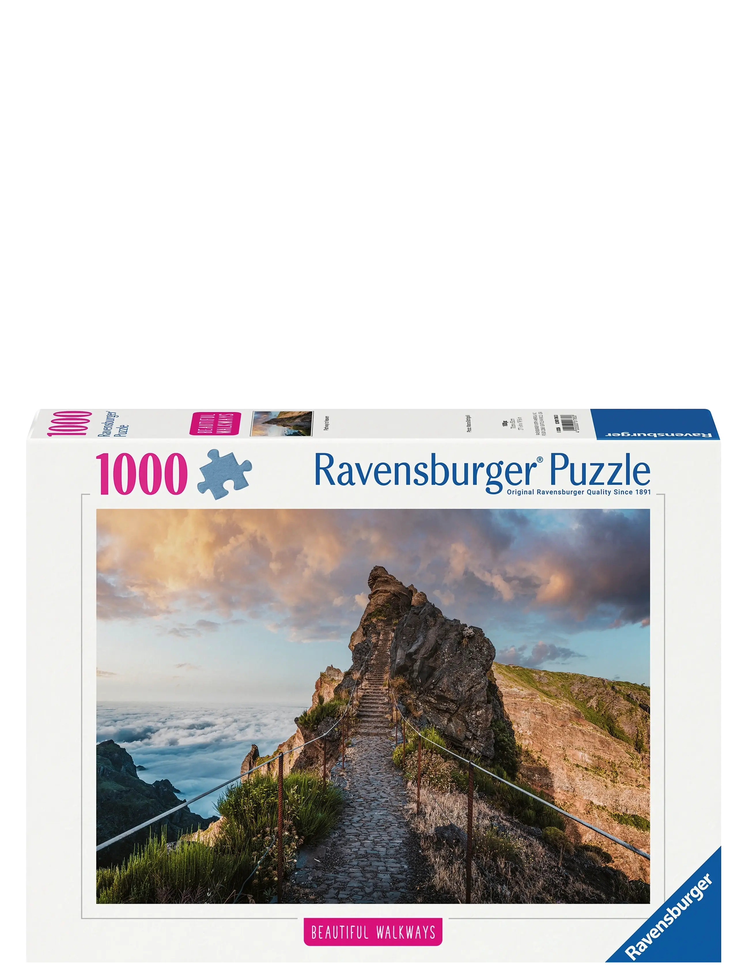 Ravensburger Pathway to Heaven 1000p - Legetøj - MULTI COLOURED / white