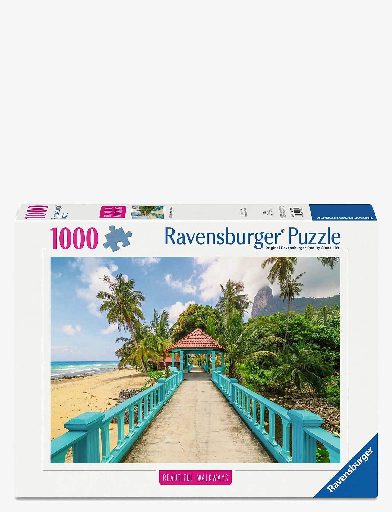 Ravensburger - Colorful Bridge in Malaysia 1000p - klassiske puslespil - multi coloured - 0