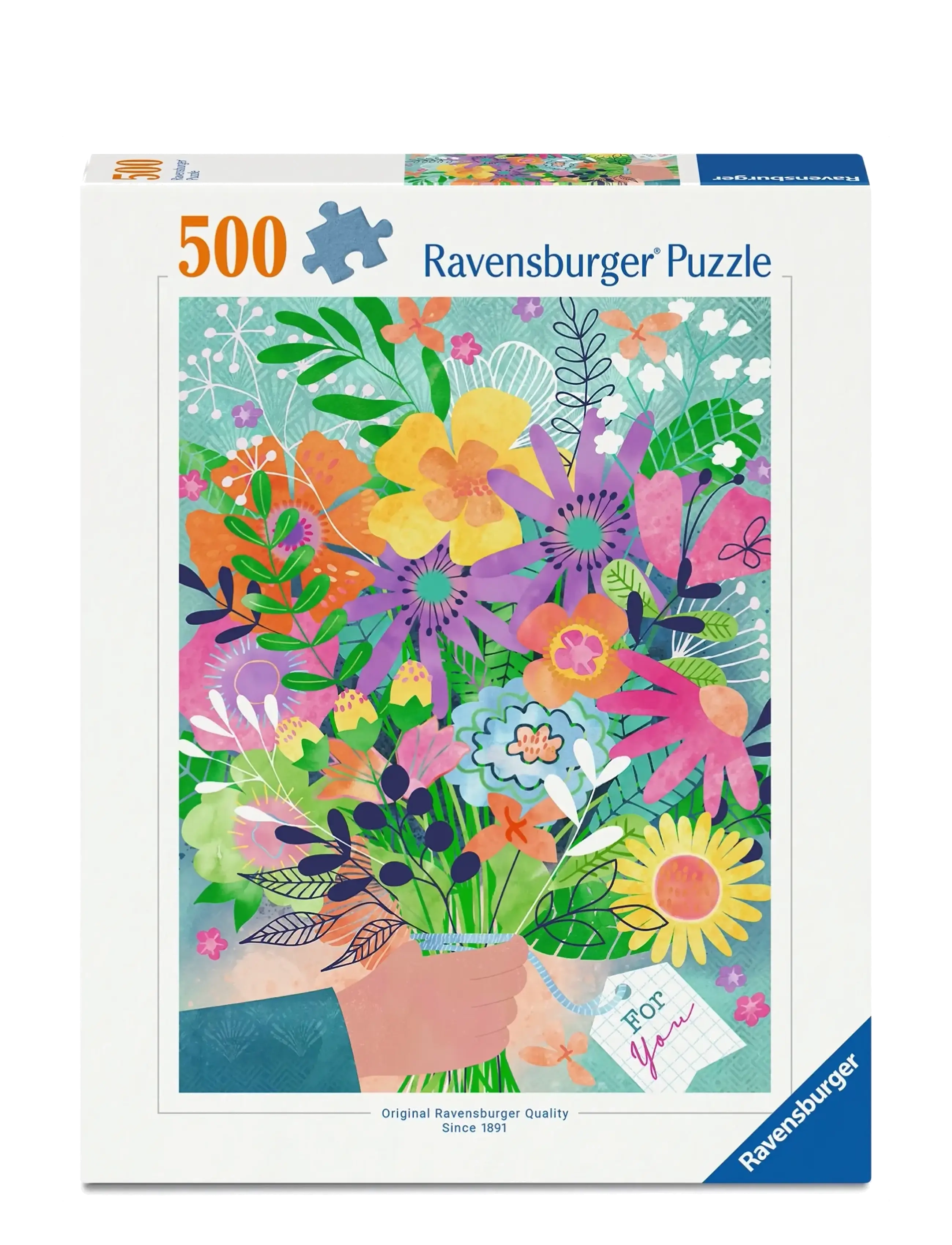 Ravensburger Flowers for you 500p - Legetøj - MULTI COLOURED / multi