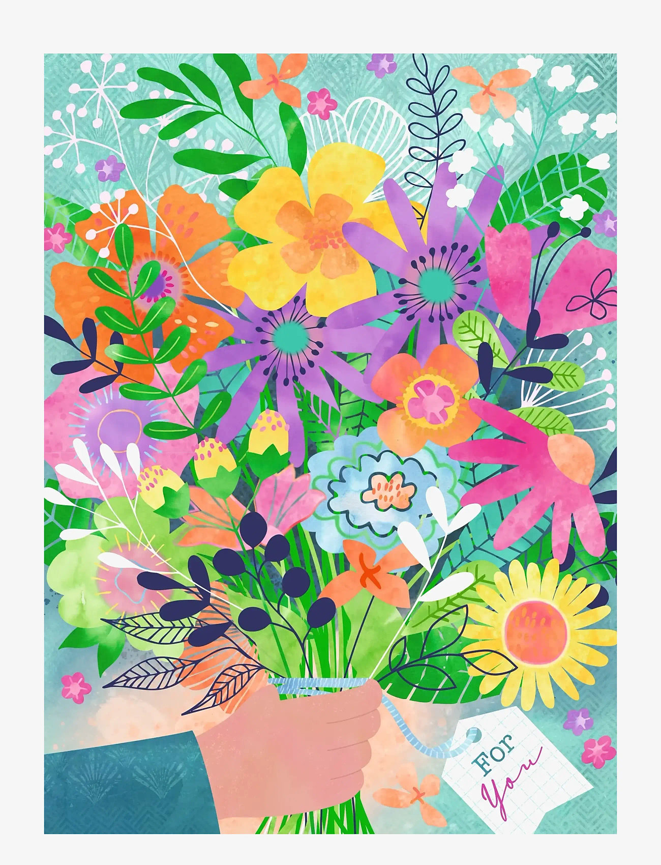 Ravensburger - Flowers for you 500p - klassiska pussel - multi coloured - 1