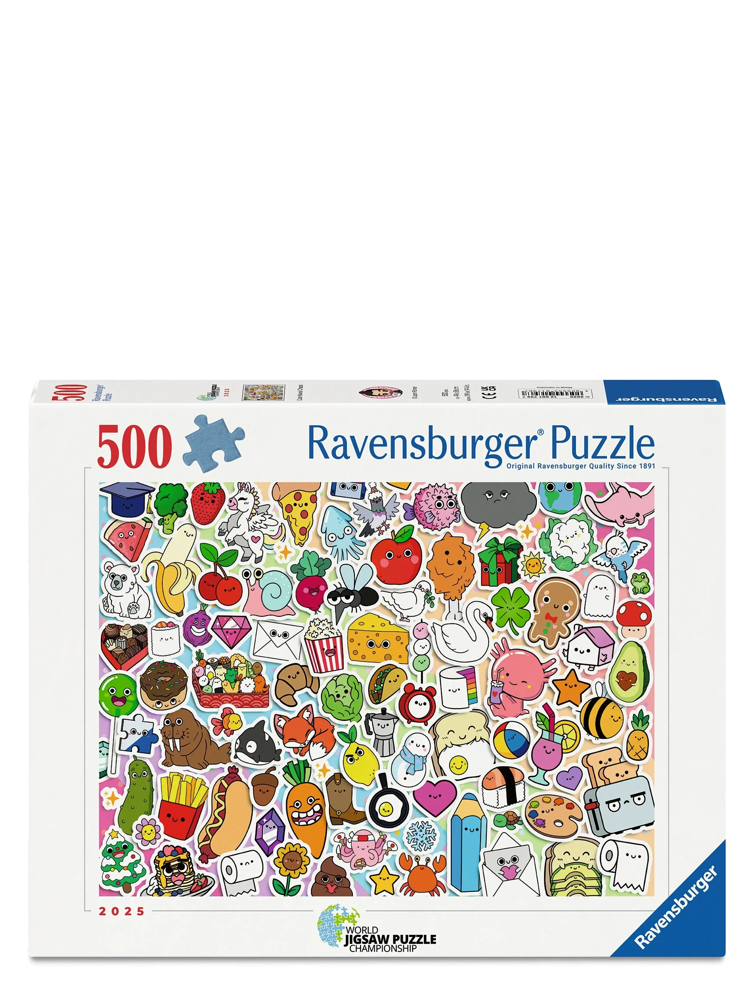 Ravensburger Cute Kawaii Chaos 500p - Legetøj - MULTI COLOURED / multi