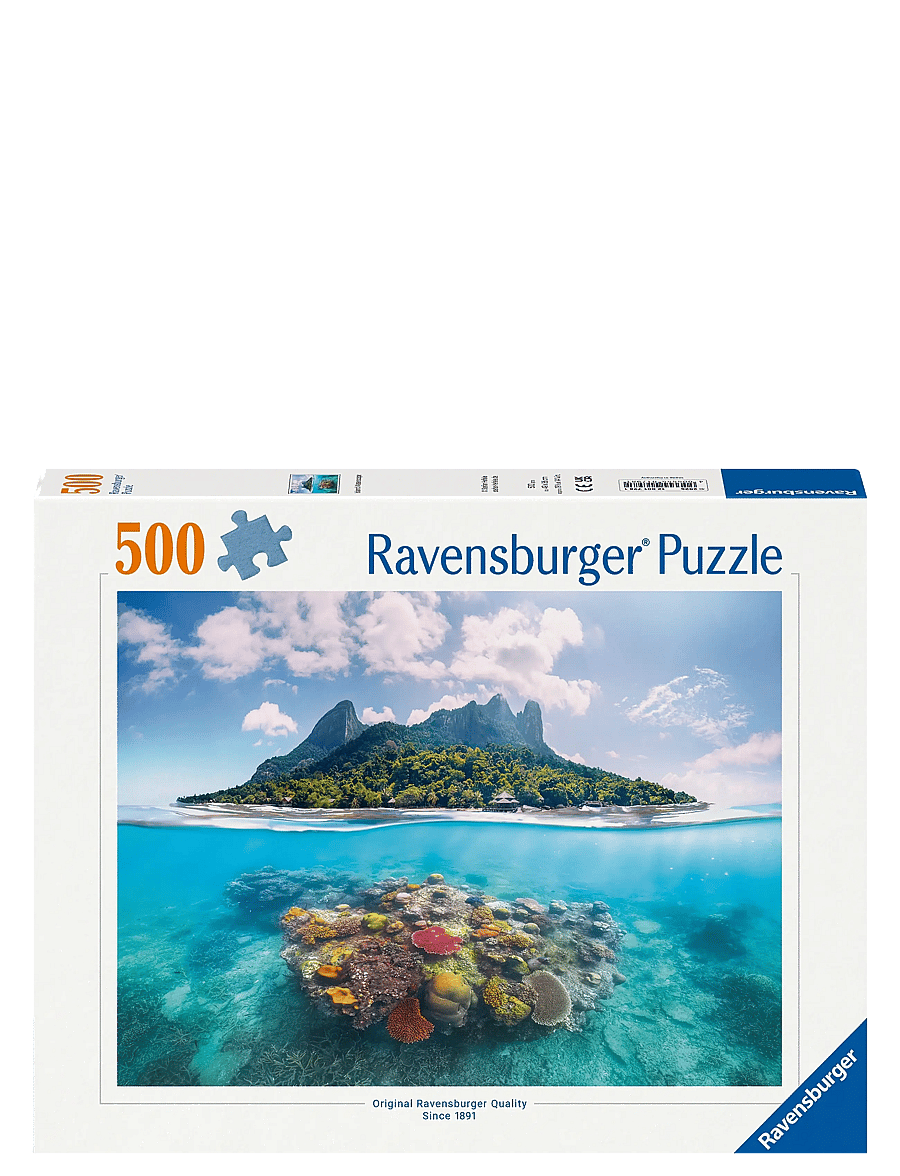 Ravensburger - Island Water 500p - klassiset palapelit - multi coloured - 0