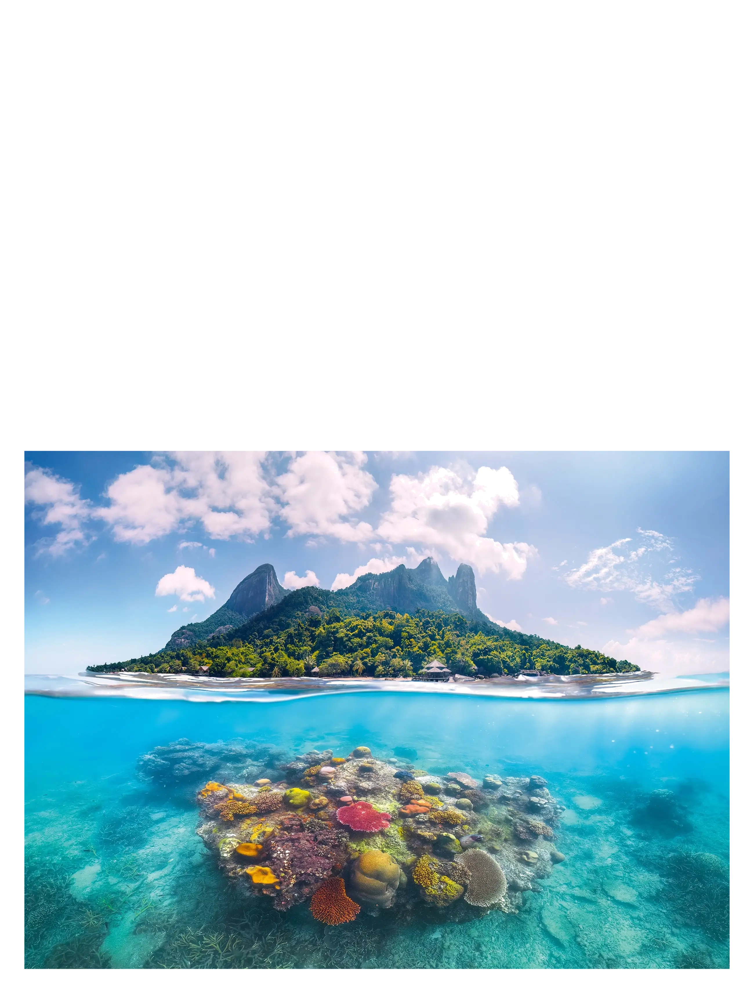 Ravensburger - Island Water 500p - klassiske puslespil - multi coloured - 1