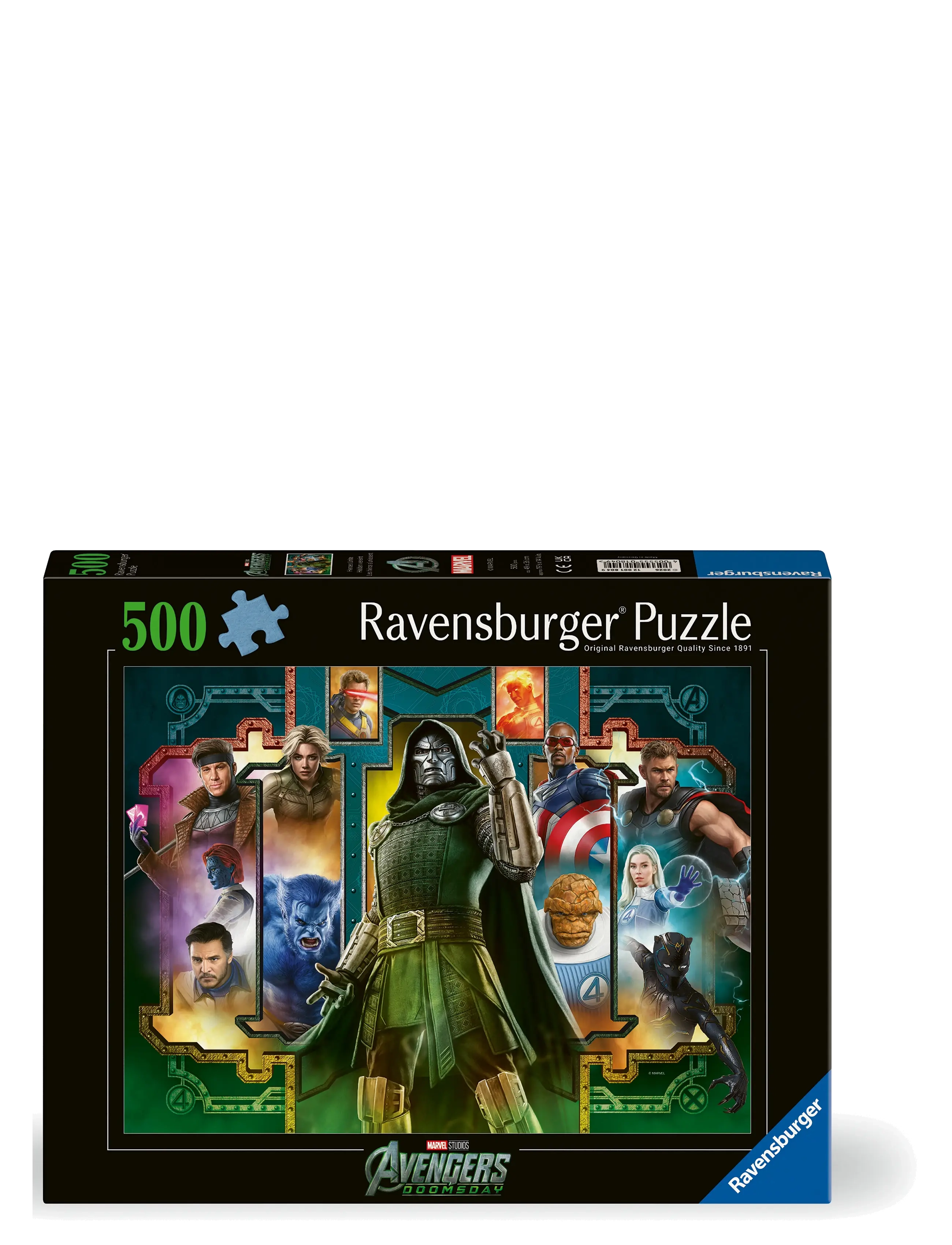 Ravensburger Marvel Avengers: Doomsday Mov. 500p - Puslespil - MULTI COLOURED / multi