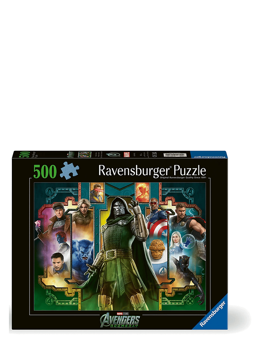 Ravensburger - Marvel Avengers: Doomsday Mov. 500p - klassiske puslespil - multi coloured - 0