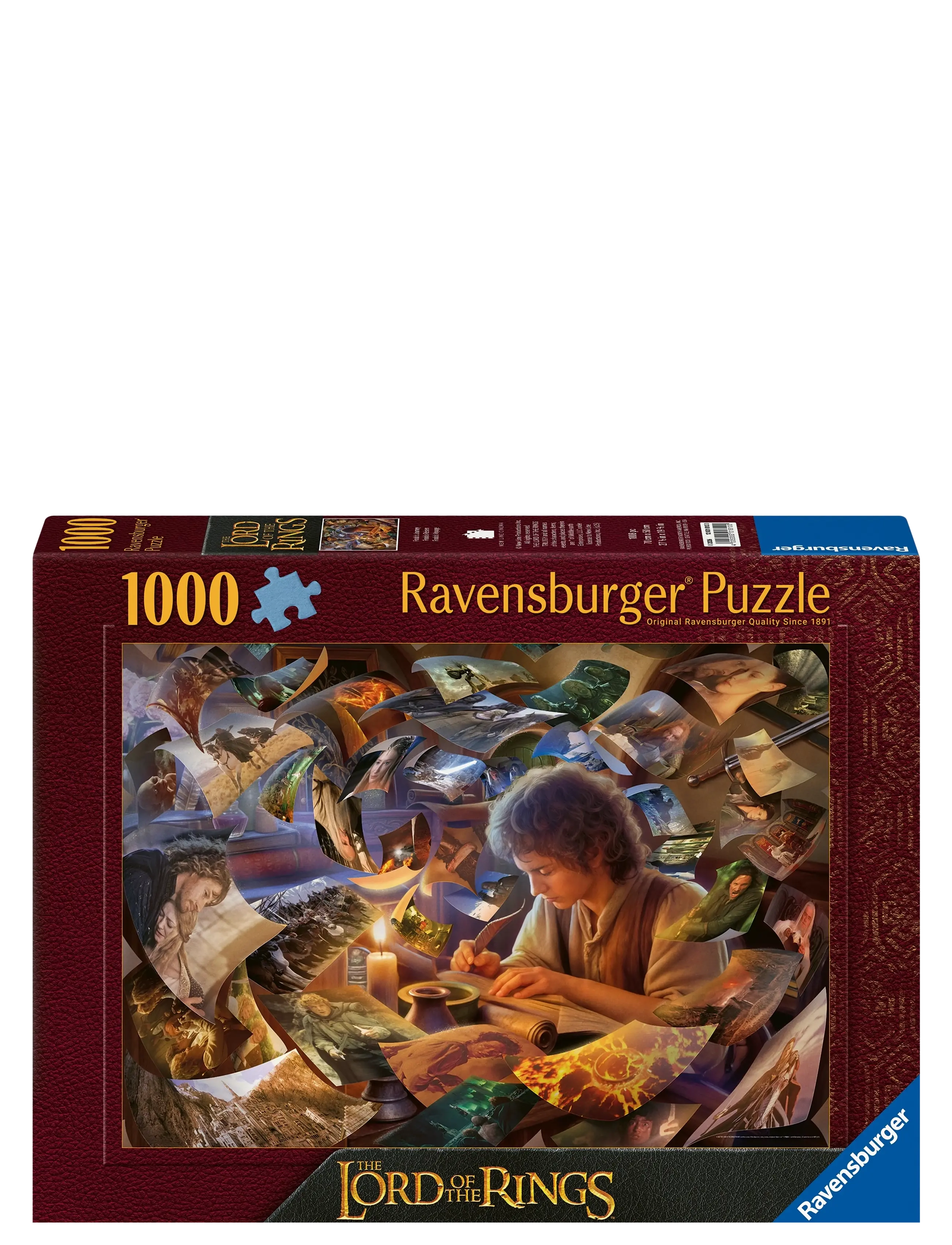 Ravensburger Frodo's Journey 1000p - Legetøj  9+ år - MULTI COLOURED / multi