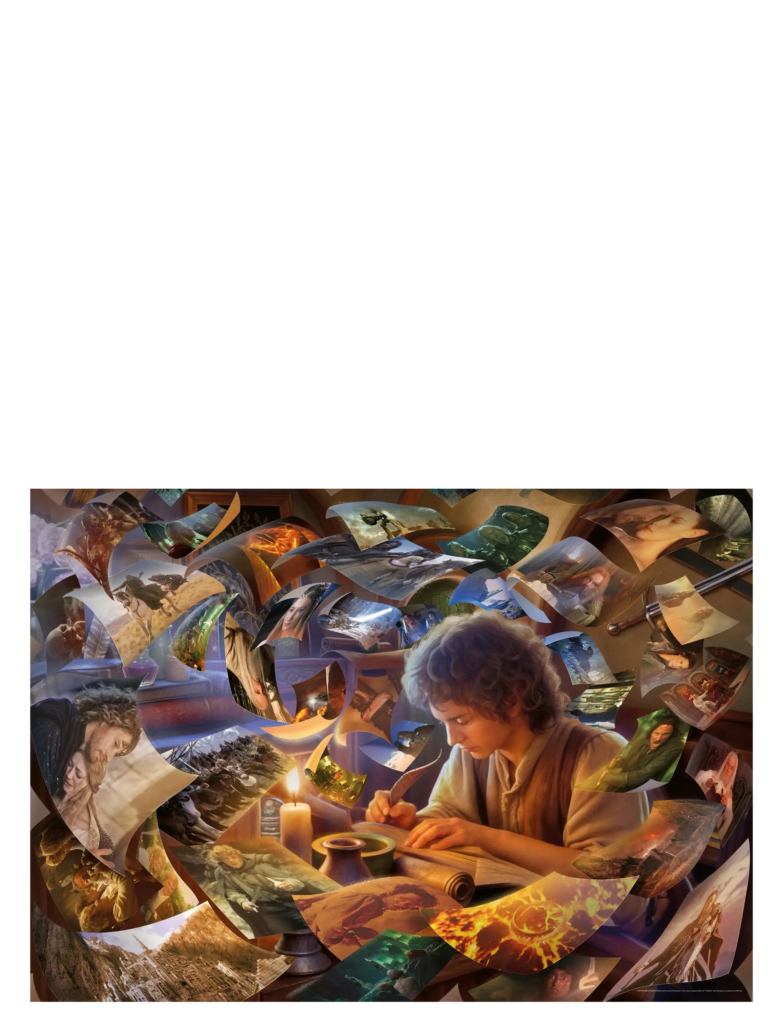 Ravensburger - Frodo's Journey 1000p - multi coloured - 1