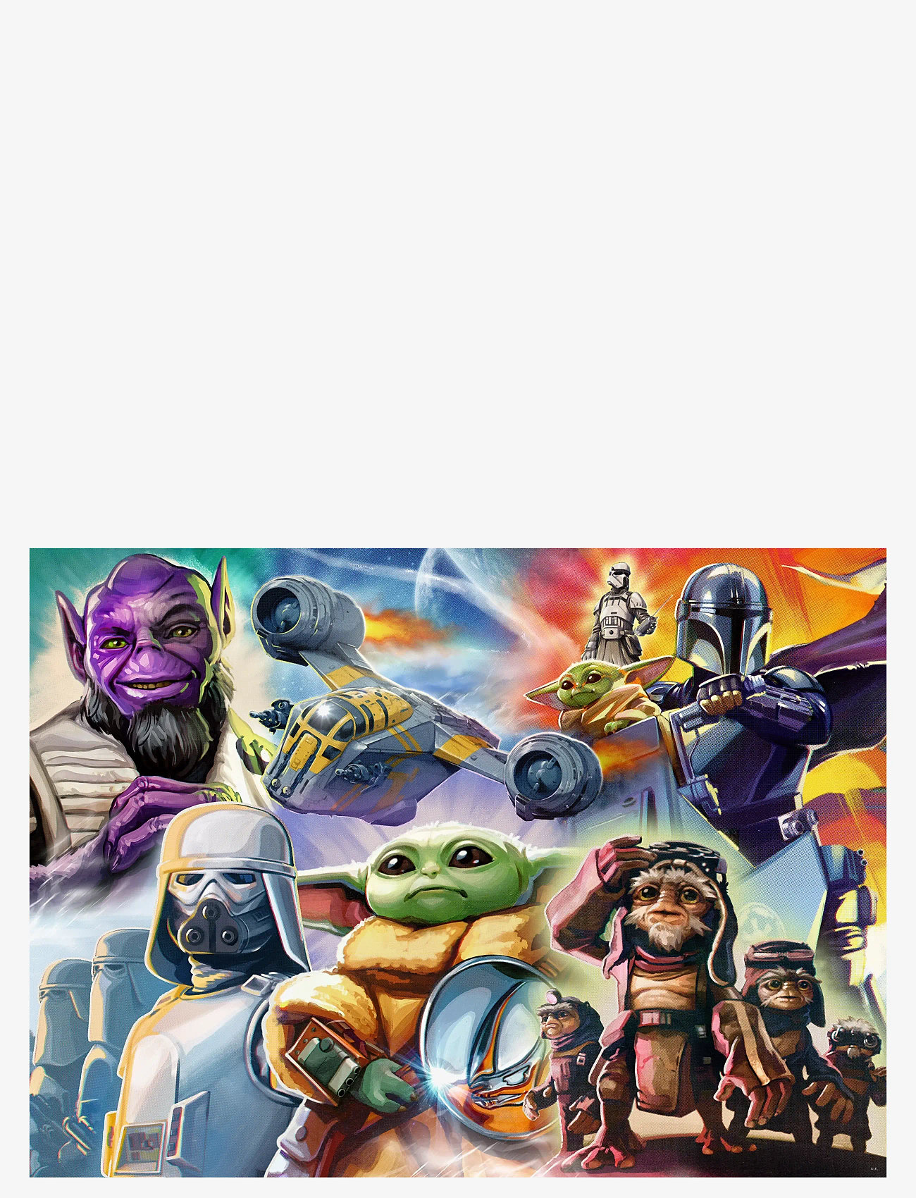 Ravensburger - The Mandalorian and Grogu 500p Puzzle - klassiske puslespil - multi coloured - 1