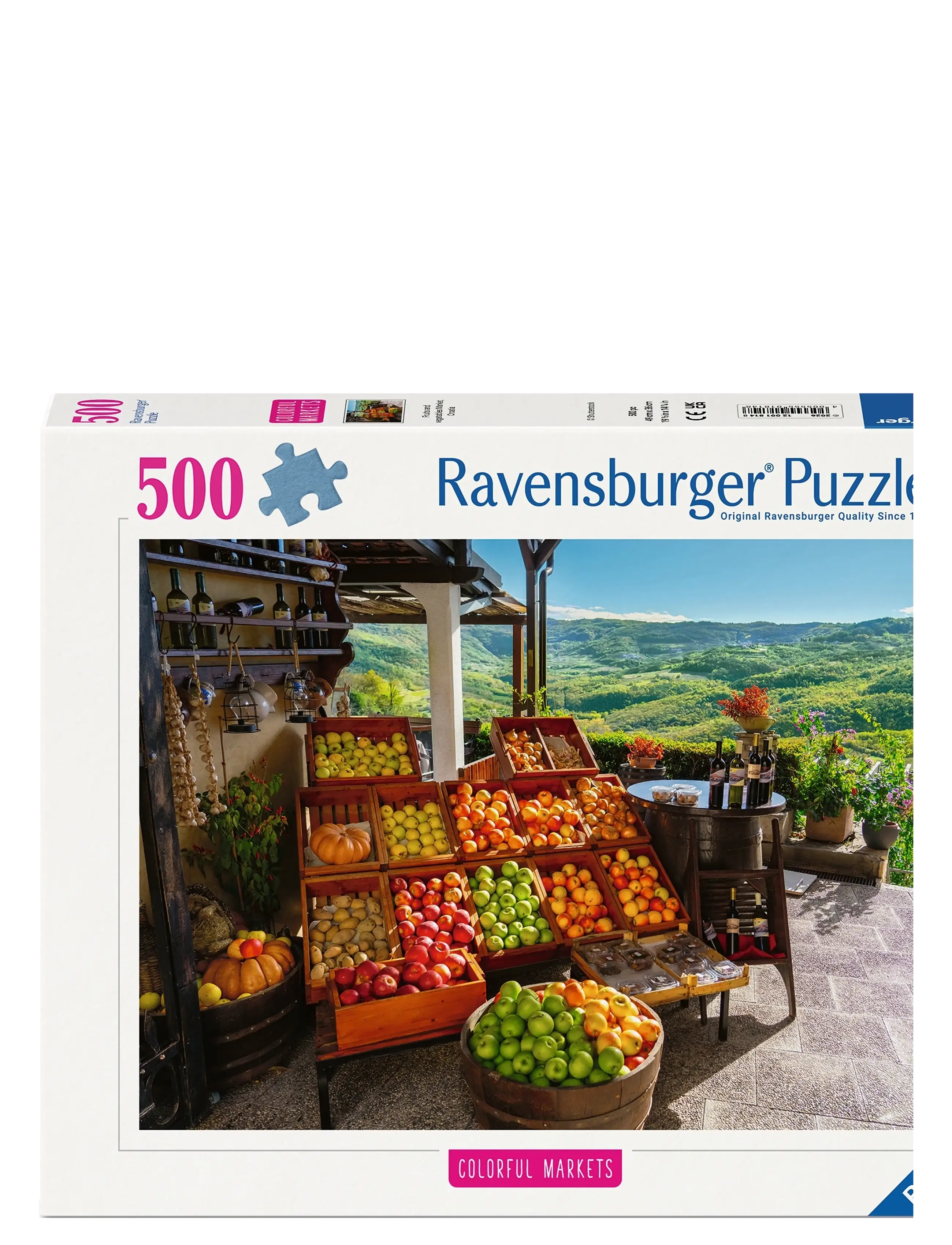Ravensburger Fruit Market, Croatia 500p - Legetøj - MULTI COLOURED / multi