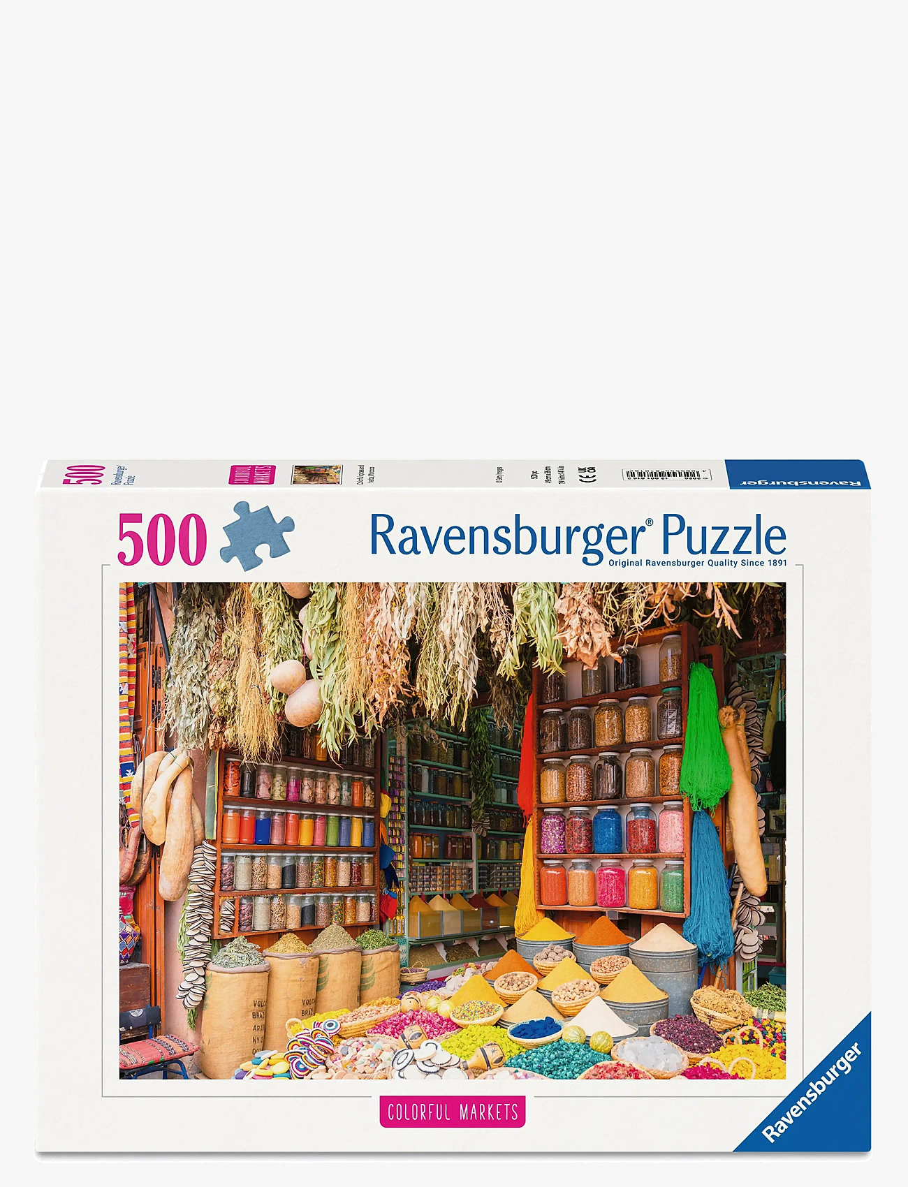 Ravensburger - Colorful Spices, Morocco 500p - klassiska pussel - multi coloured - 0