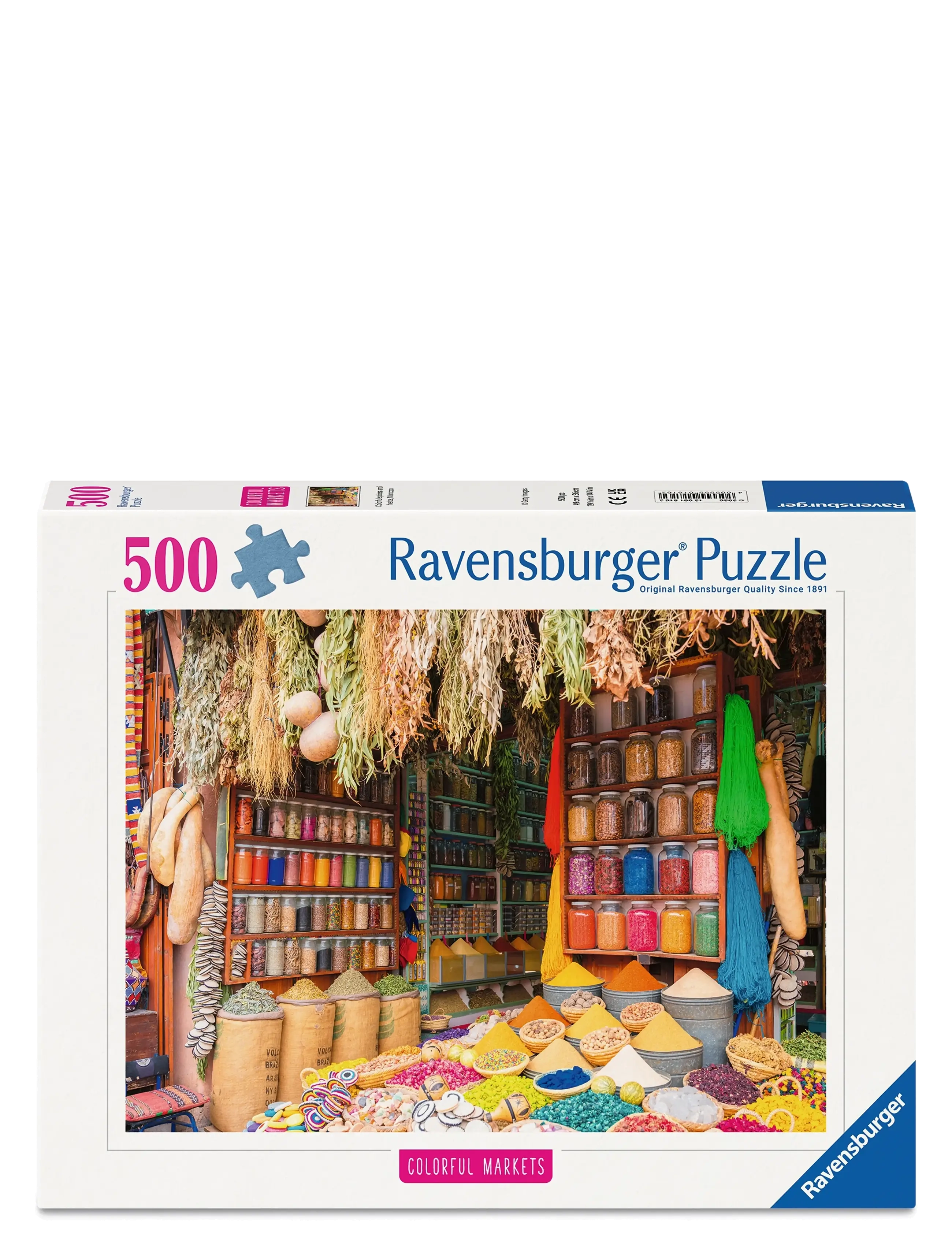 Ravensburger Colorful Spices, Morocco 500p - Legetøj - MULTI COLOURED / multi