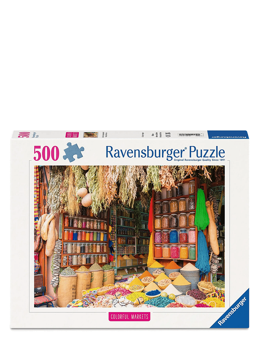 Ravensburger - Colorful Spices, Morocco 500p - klassiska pussel - multi coloured - 0