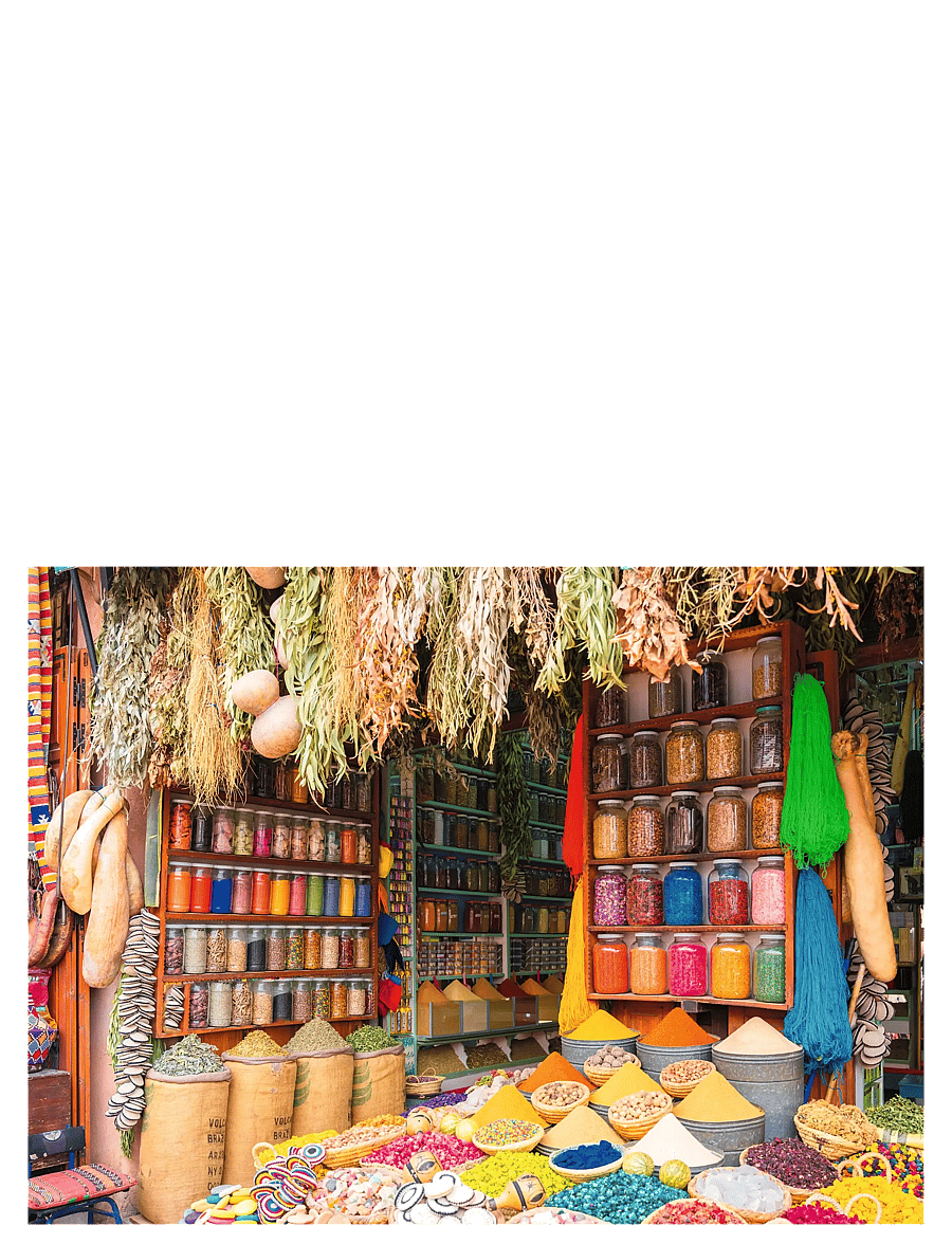 Ravensburger - Colorful Spices, Morocco 500p - klassiska pussel - multi coloured - 1