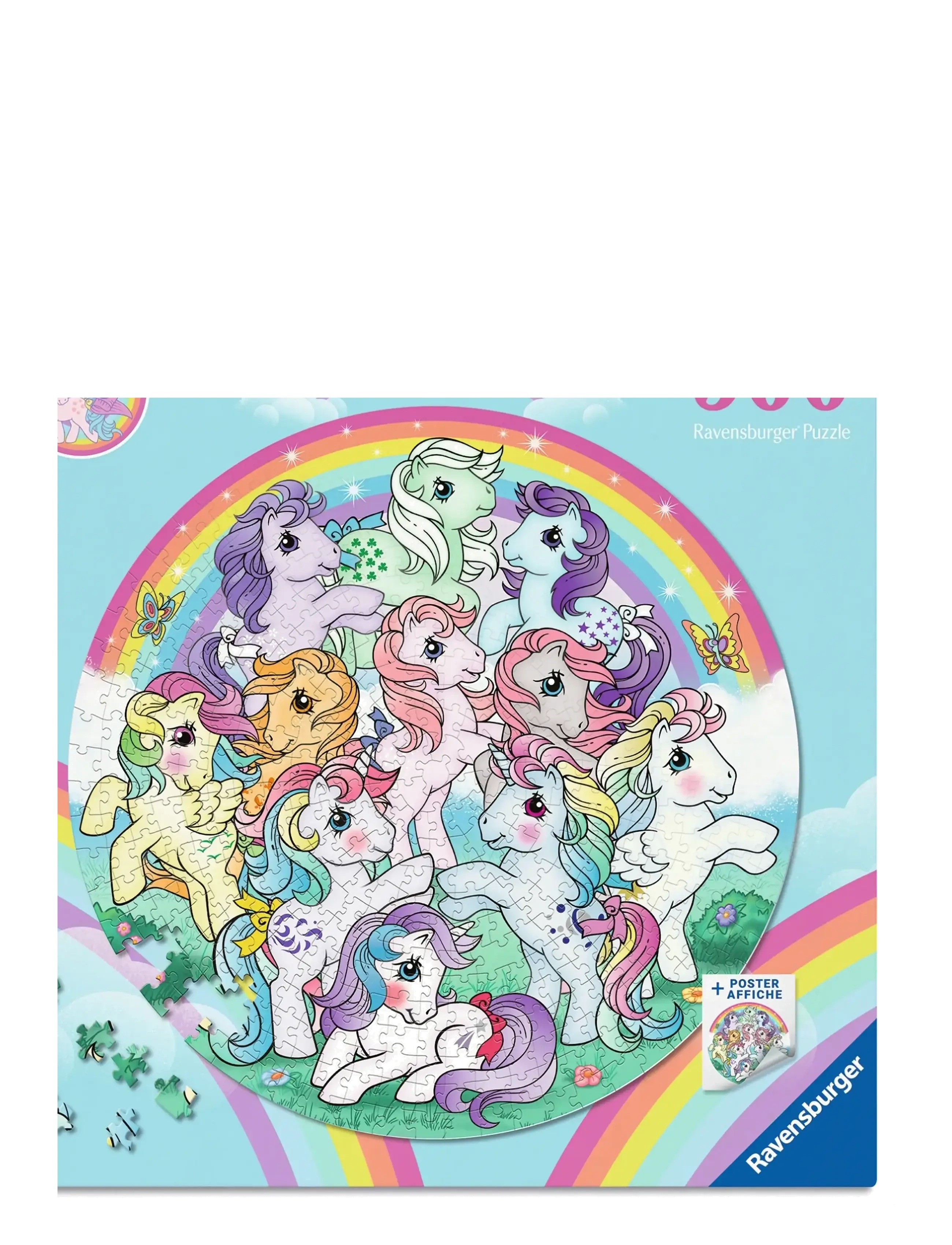 Ravensburger My Little Pony 500P, Børn, Classic Puslespil, Multi/mønstret, Str: ONE SIZE
