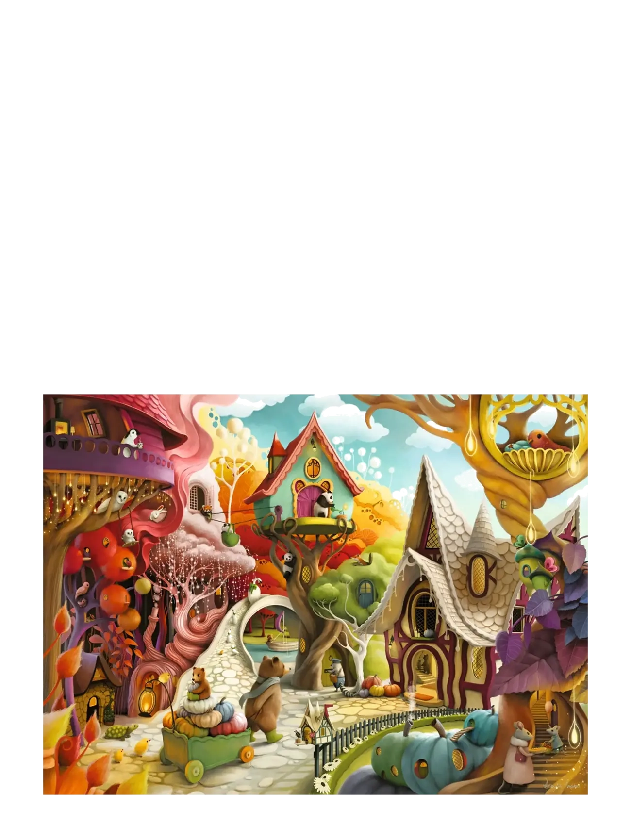 Ravensburger - Home Sweet Home 500p - klassísk púsl - multi coloured - 1