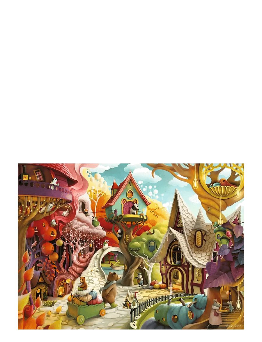 Ravensburger - Home Sweet Home 500p - klassísk púsl - multi coloured - 1
