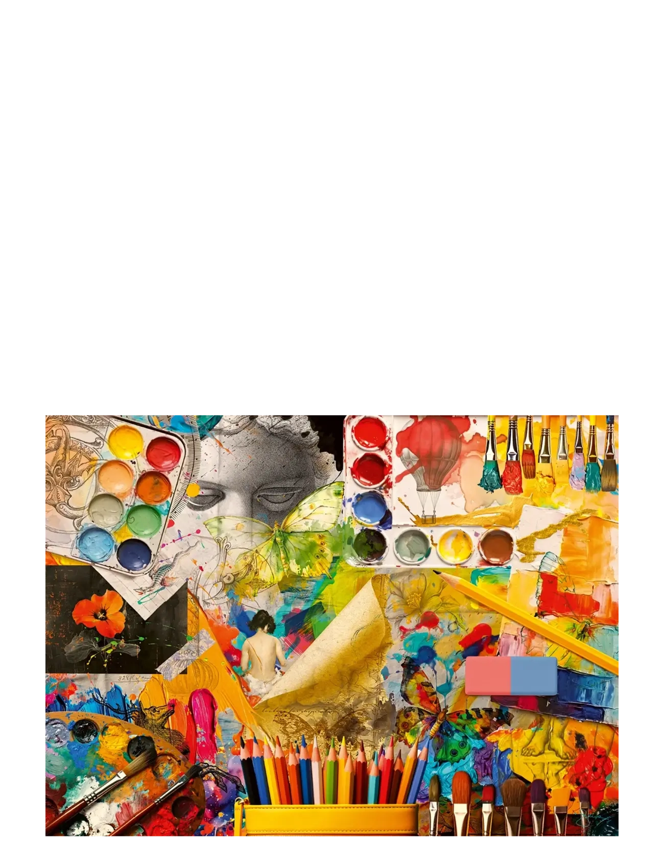 Ravensburger - Art Studio 500p - klassiske puslespil - multi coloured - 1