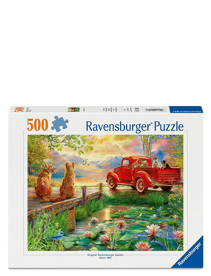 Ravensburger - Sommerflørt 500p - klassiske puslespill - multi coloured - 0