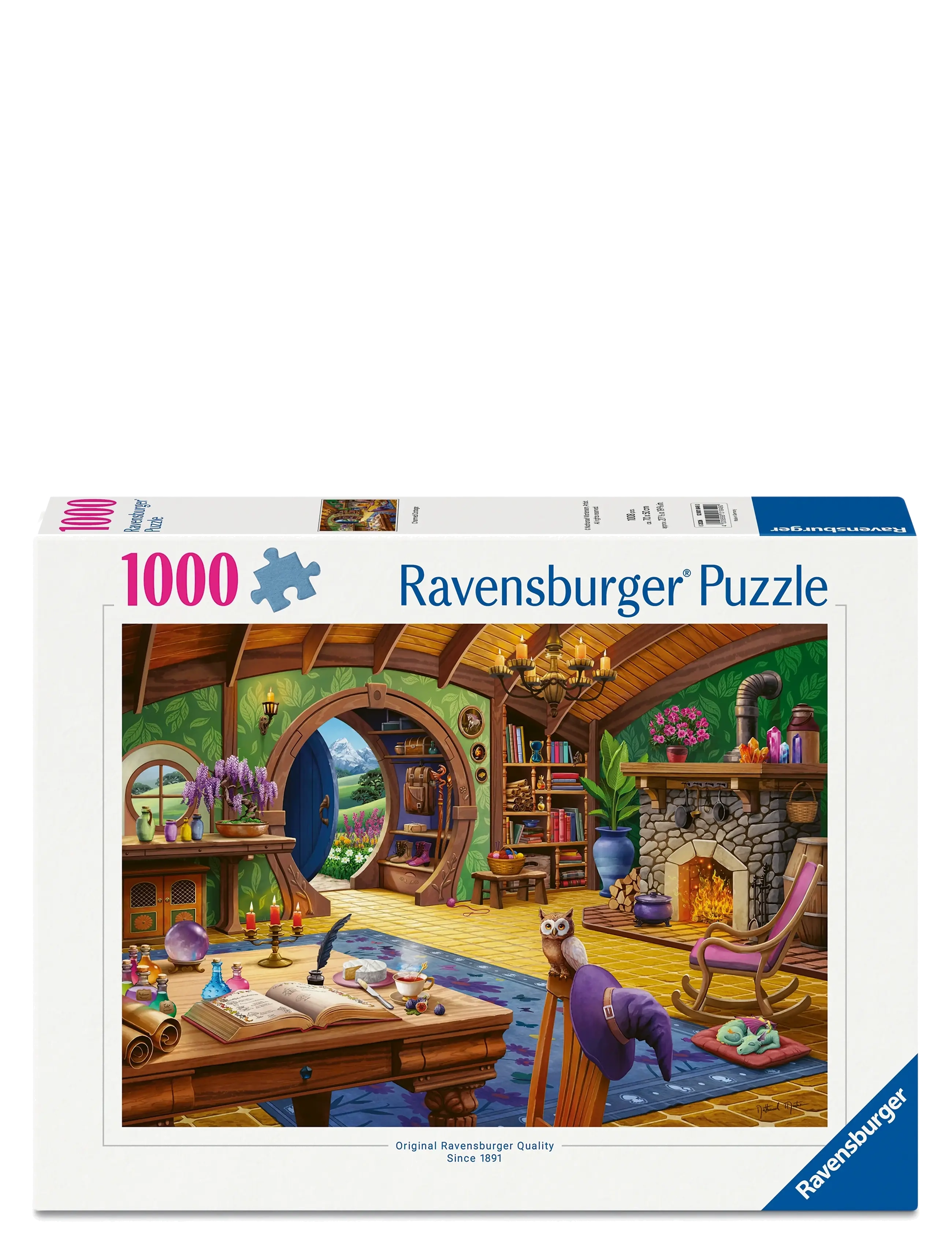 Ravensburger Charmed Cottage 1000P, One Size, Multi/patterned, Puslespil > Klassiske Puslespil, Børn