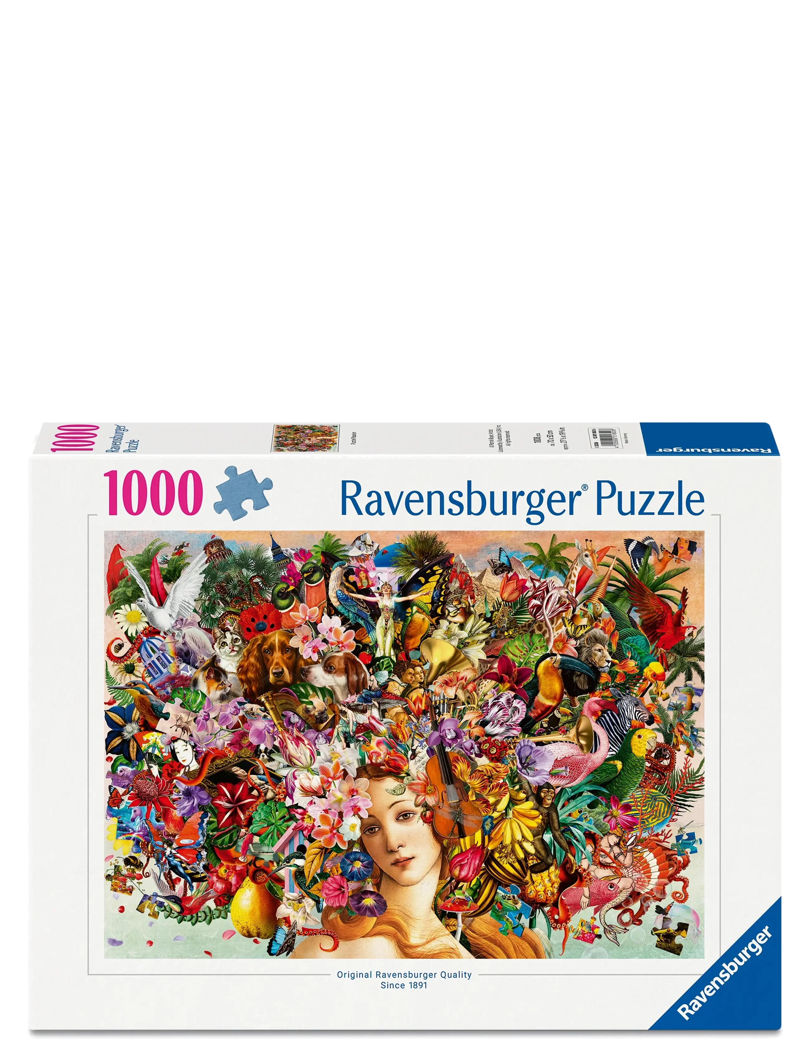 Ravensburger Puzzle Passion 1000P, Børn, Classic Puslespil, Multi/mønstret, Str: ONE SIZE