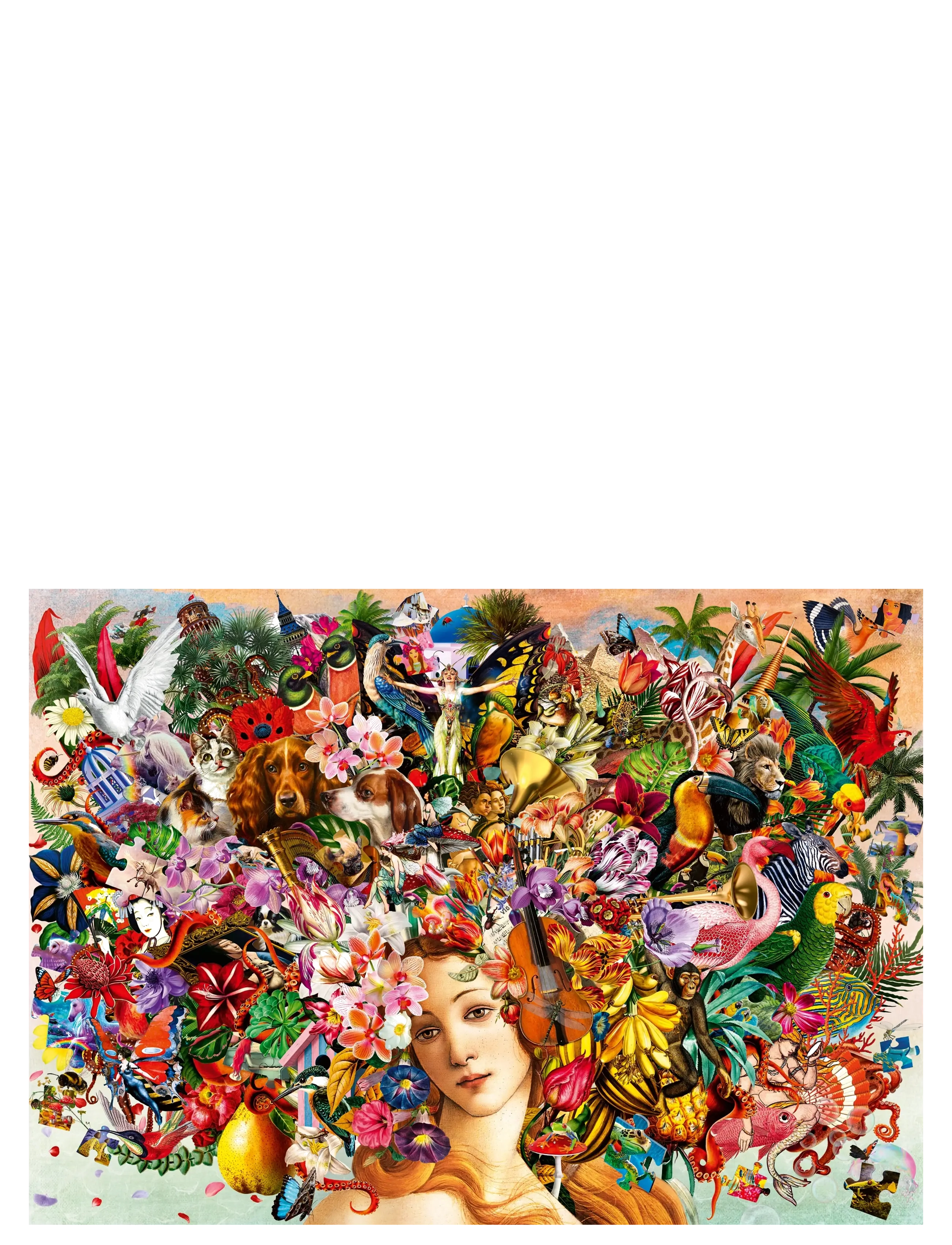 Ravensburger - Puzzle Passion 1000p - klassiske puslespil - multi coloured - 1