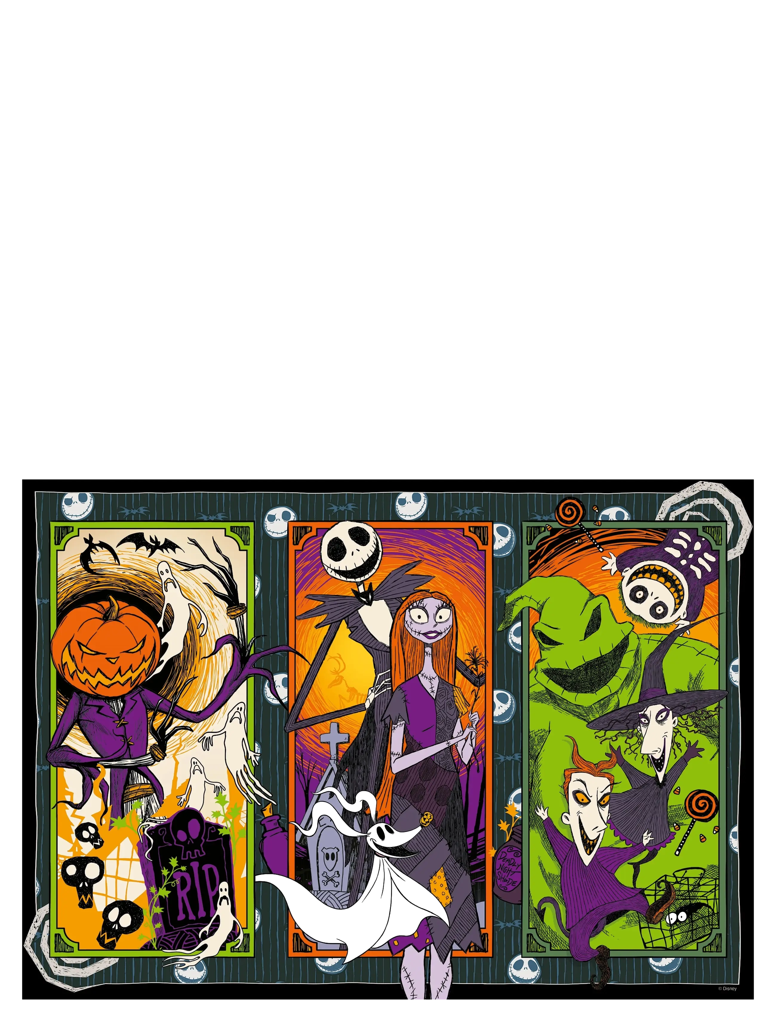 Ravensburger - The Nightmare Before Christmas 1000p - multi coloured - 1