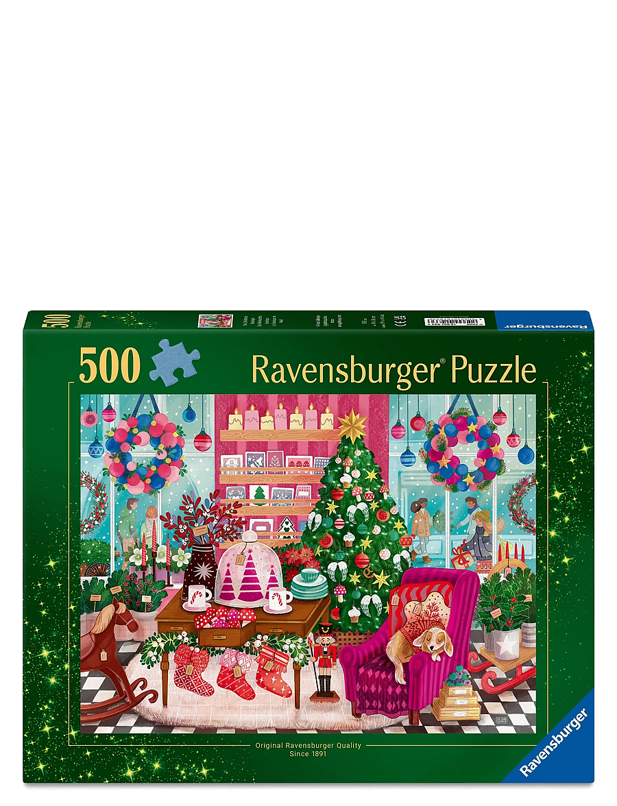 Ravensburger - Christmas 500p - klassiske puslespil - multi coloured - 0
