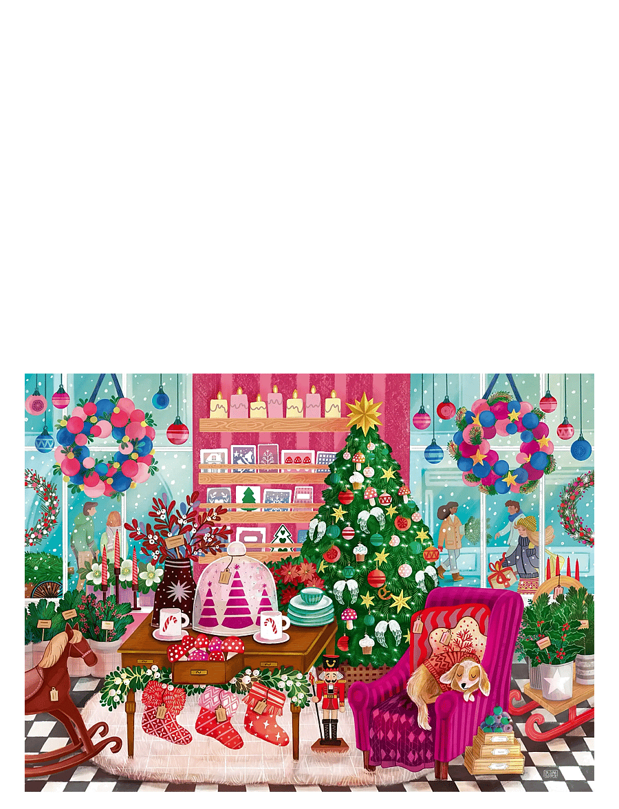 Ravensburger - Christmas 500p - klassiske puslespil - multi coloured - 1