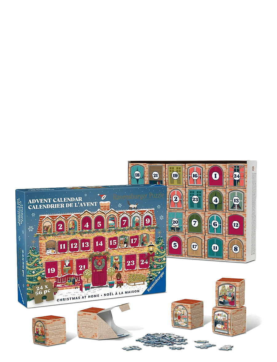 Ravensburger - Palapeli-joulukalenteri - klassiset palapelit - multi coloured - 0