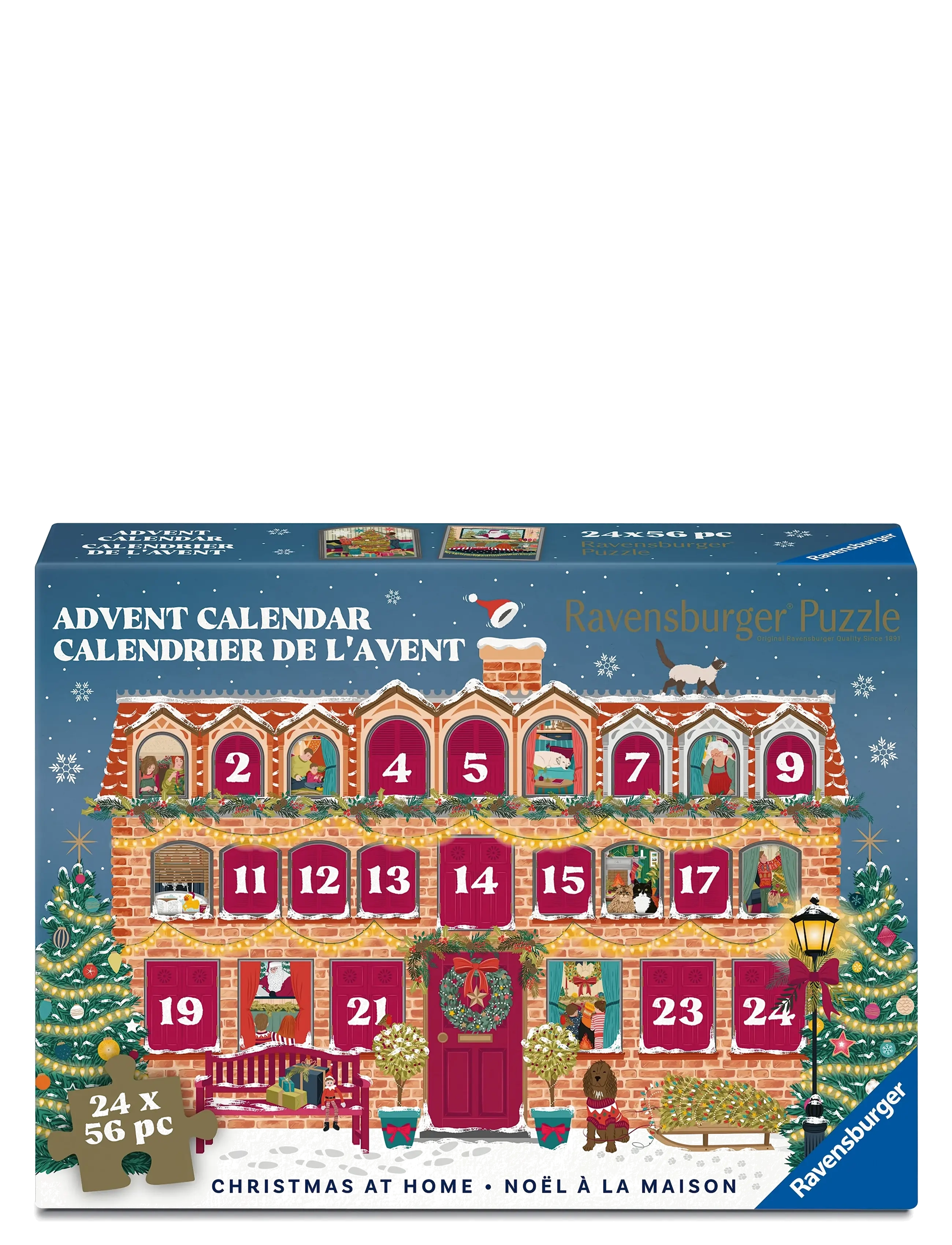 Ravensburger - Puslespil-julekalender - klassiske puslespil - multi coloured - 1