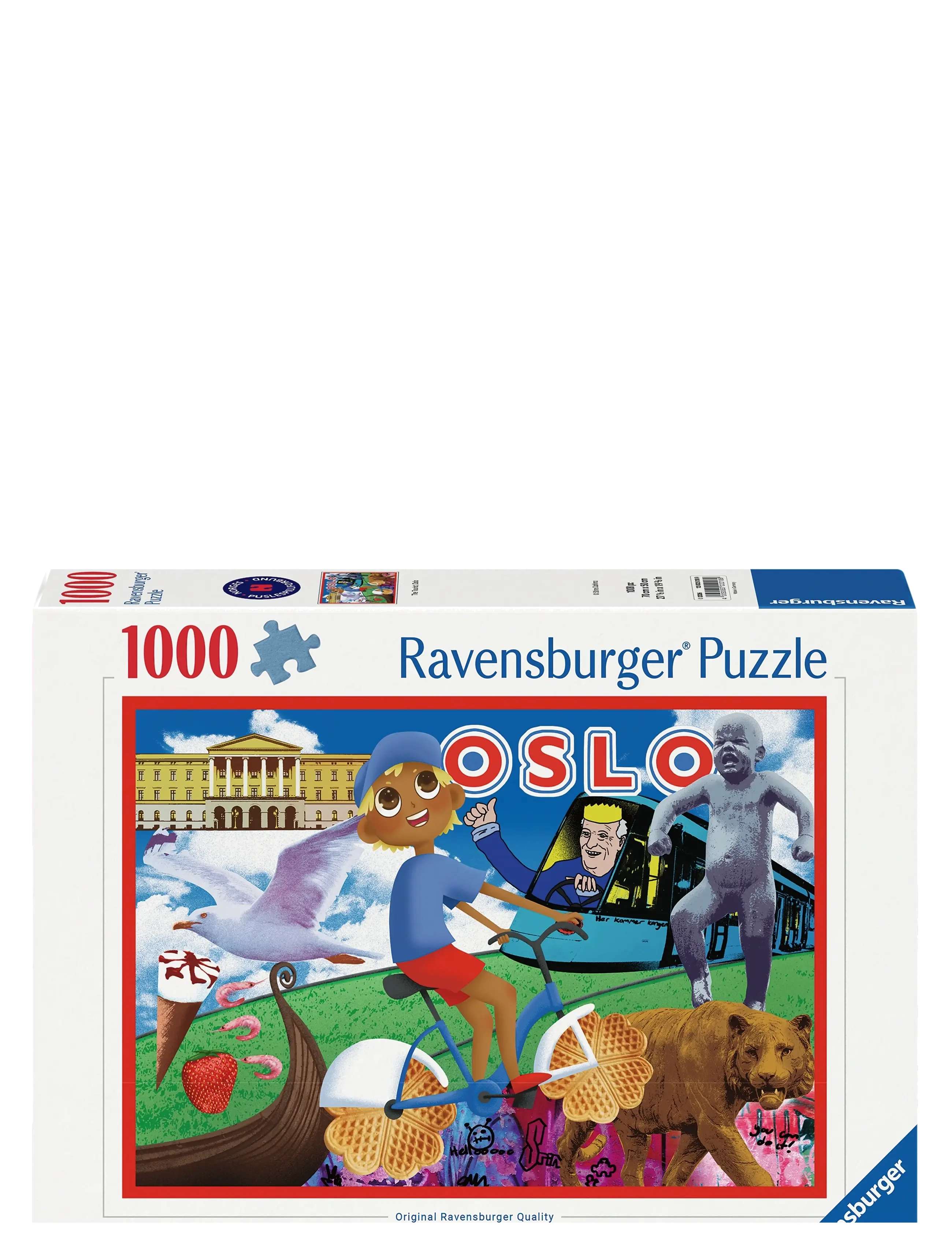 Ravensburger The Tourist,Oslo 1000p - Legetøj - MULTI COLOURED / multi